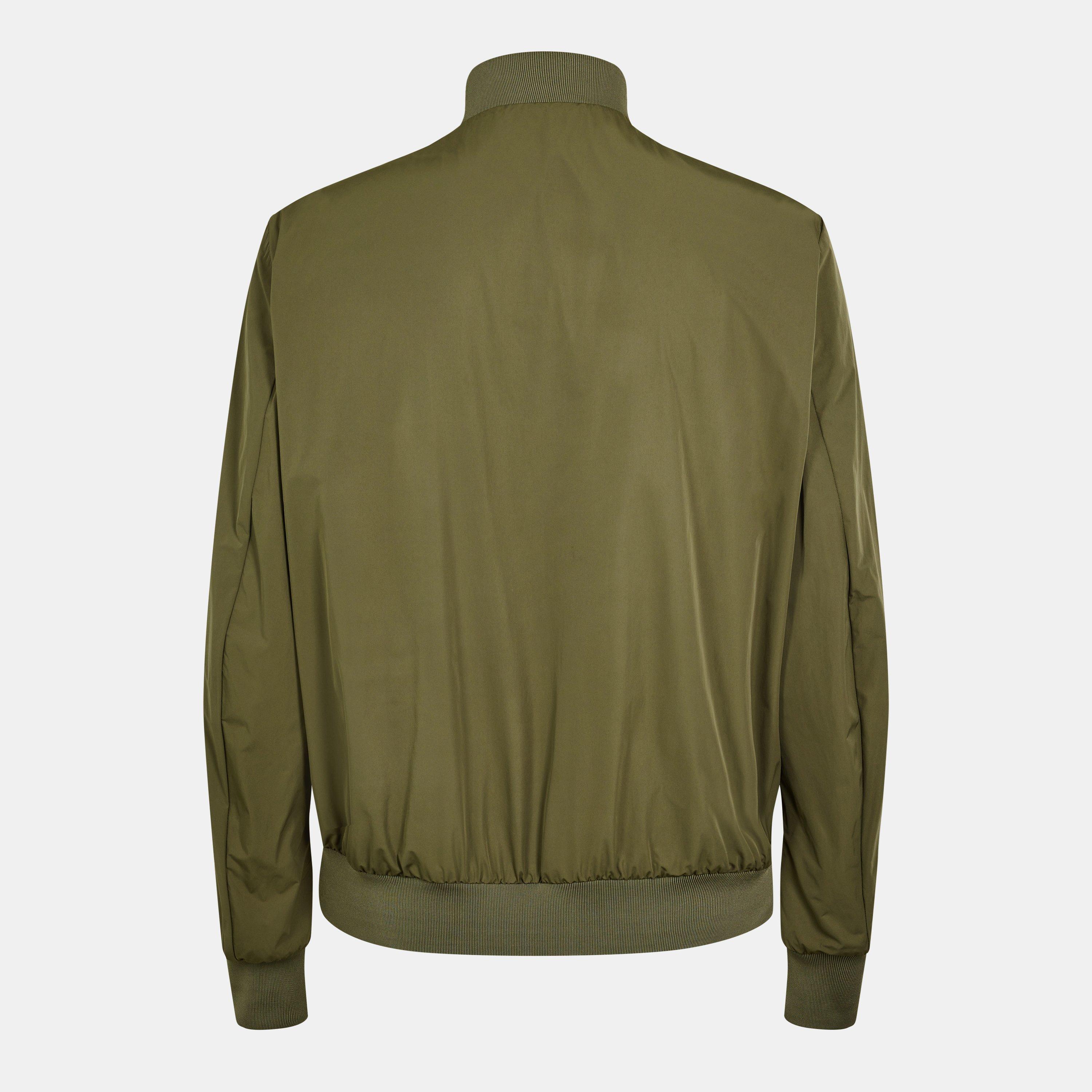 Olive 81N - Moncler - Men's Grammont Long Sleeve Full Zip 2 Pockets Bomber Jacket - 2