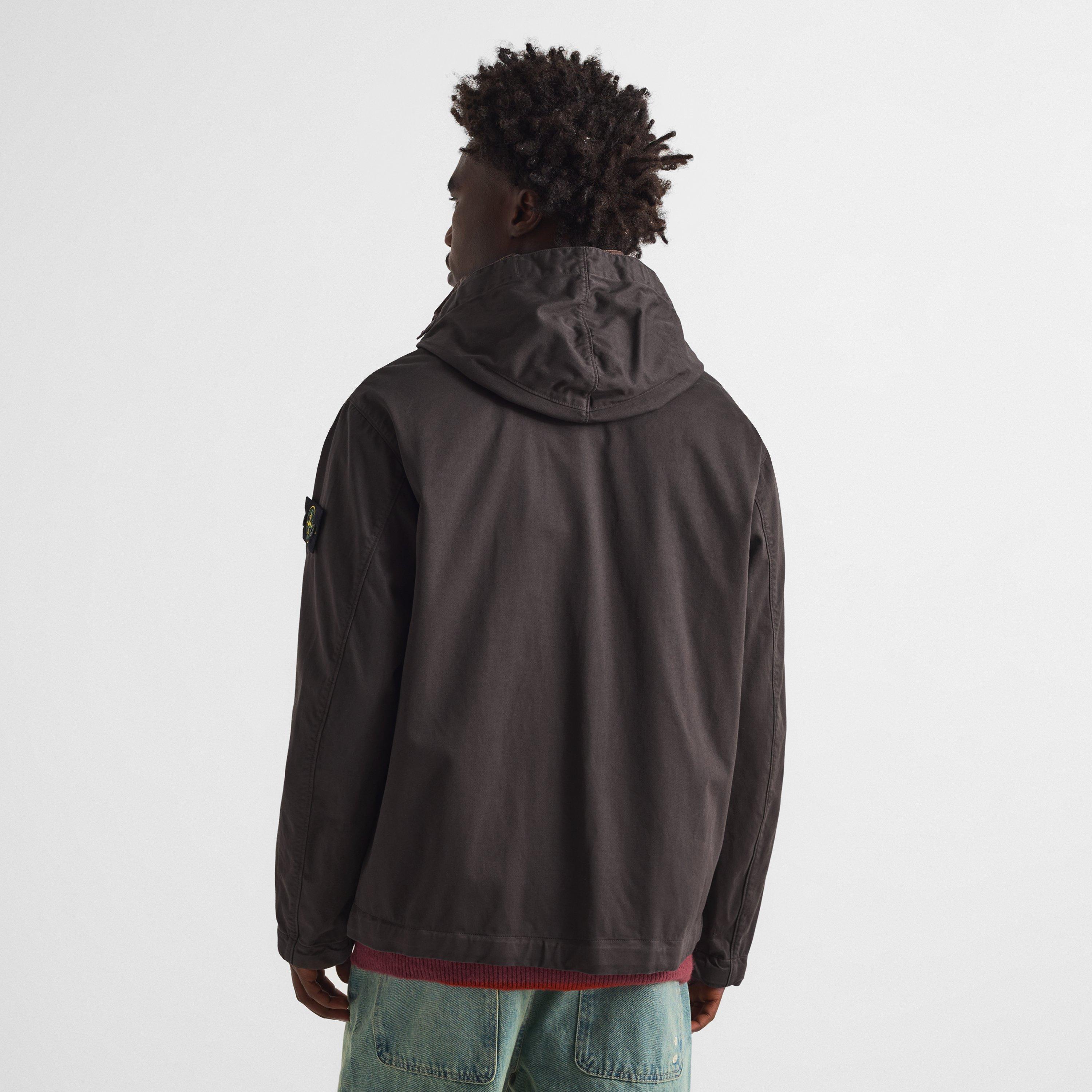 Lead Grey V0062 - Stone Island - Men's Raso Cotton Overshirt - 4
