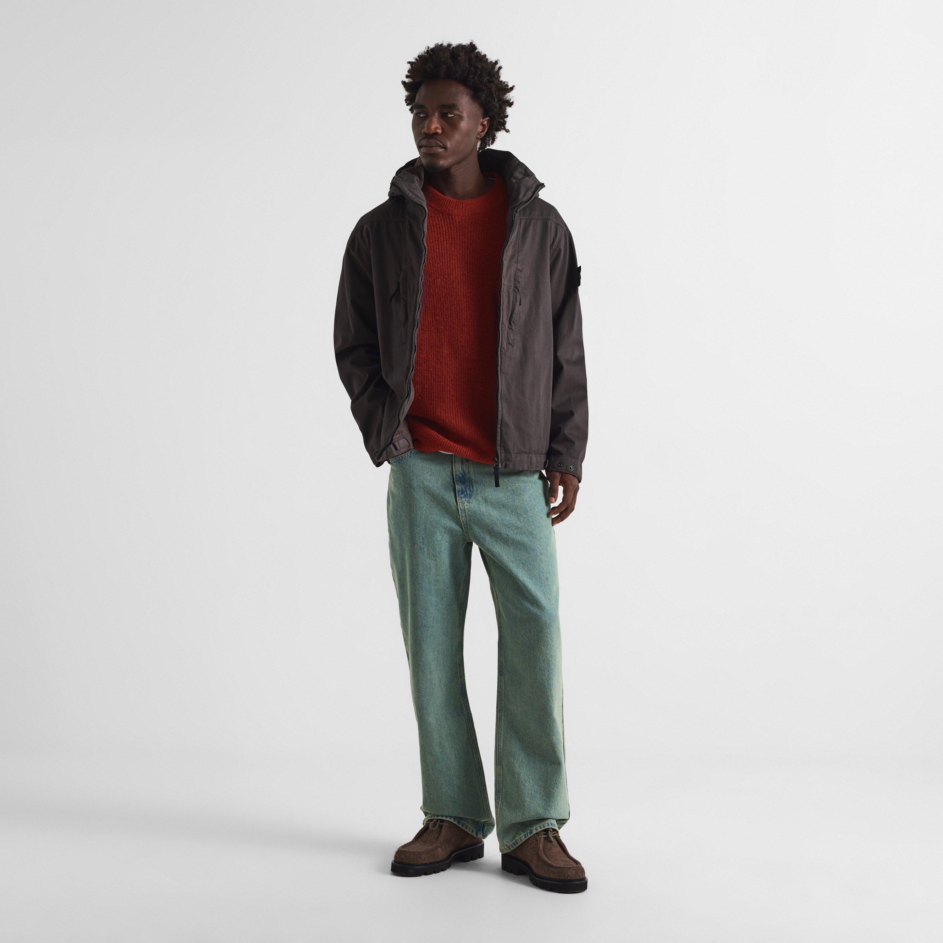 Lead Grey V0062 - Stone Island - Men's Raso Cotton Overshirt - 6