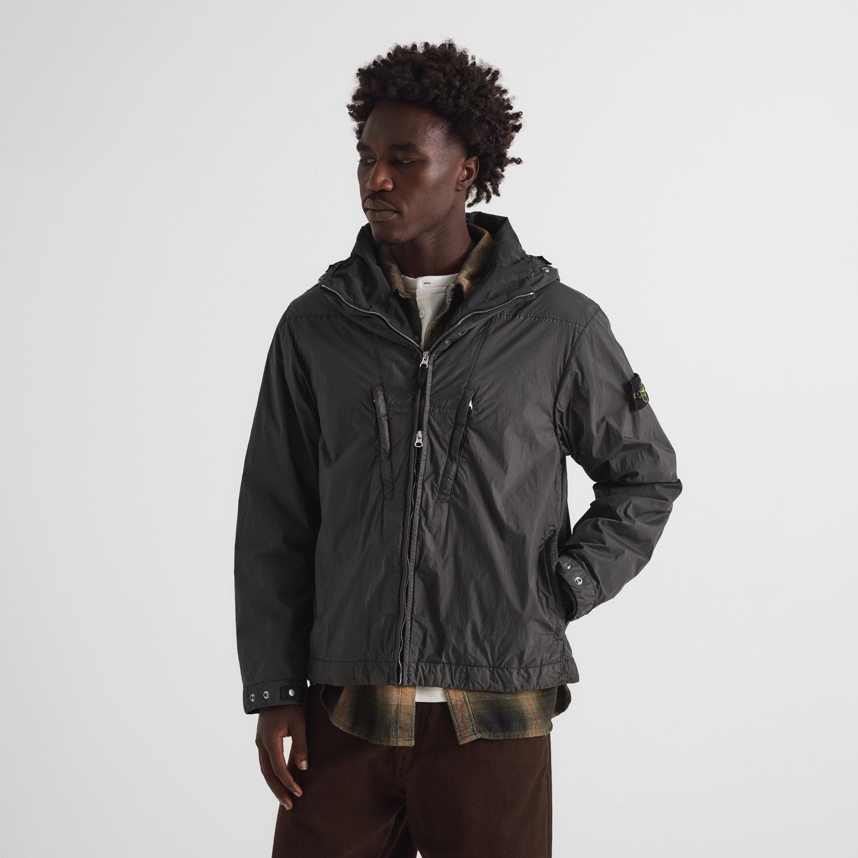 Lead Grey V0062 - Stone Island - Men's NS C-Reps Overshirt - 3