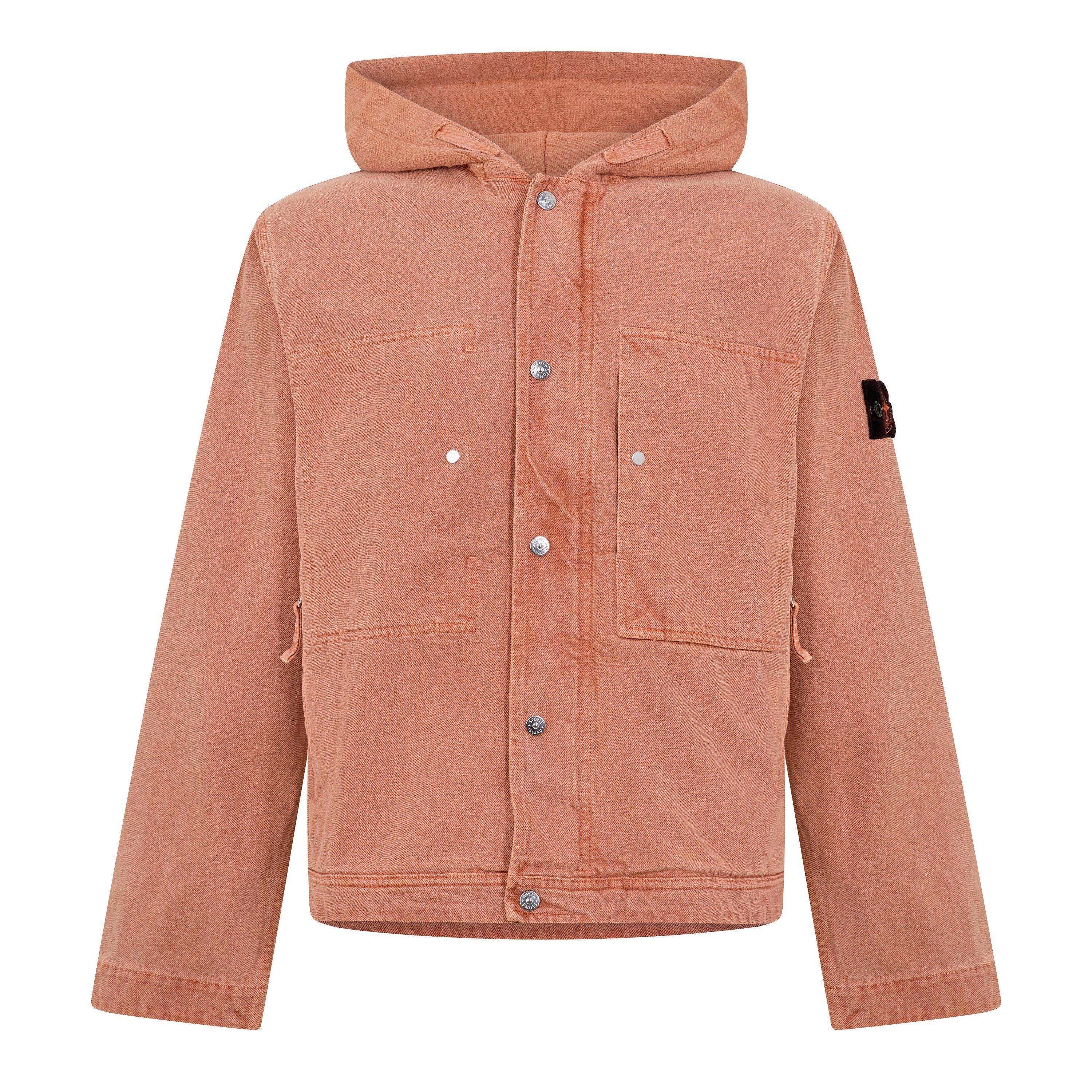 Stone Island Men's Cotton Gabardine Overshirt