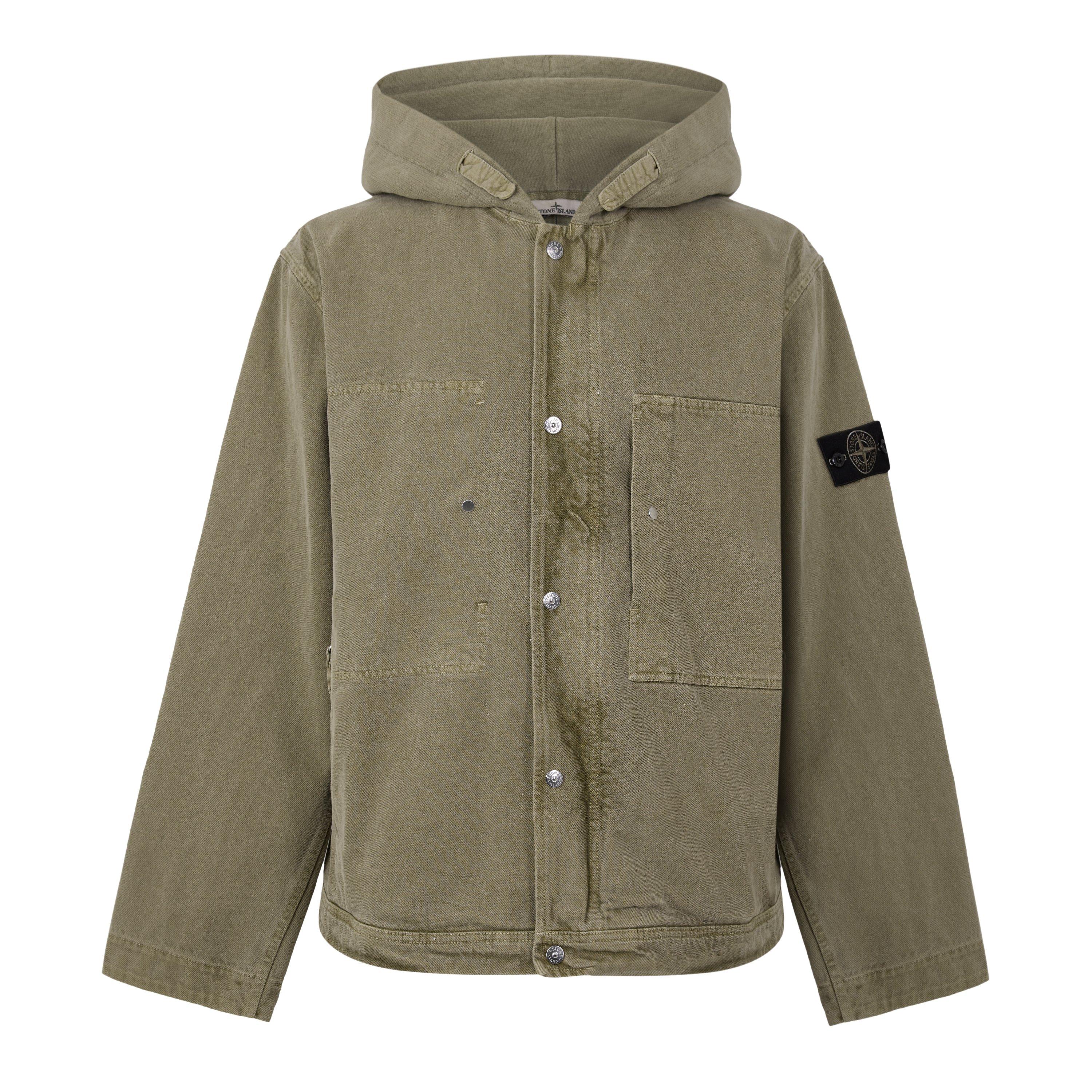 Mil Green V005G - Stone Island - Stone CL Gab Jkt Sn64 - 1