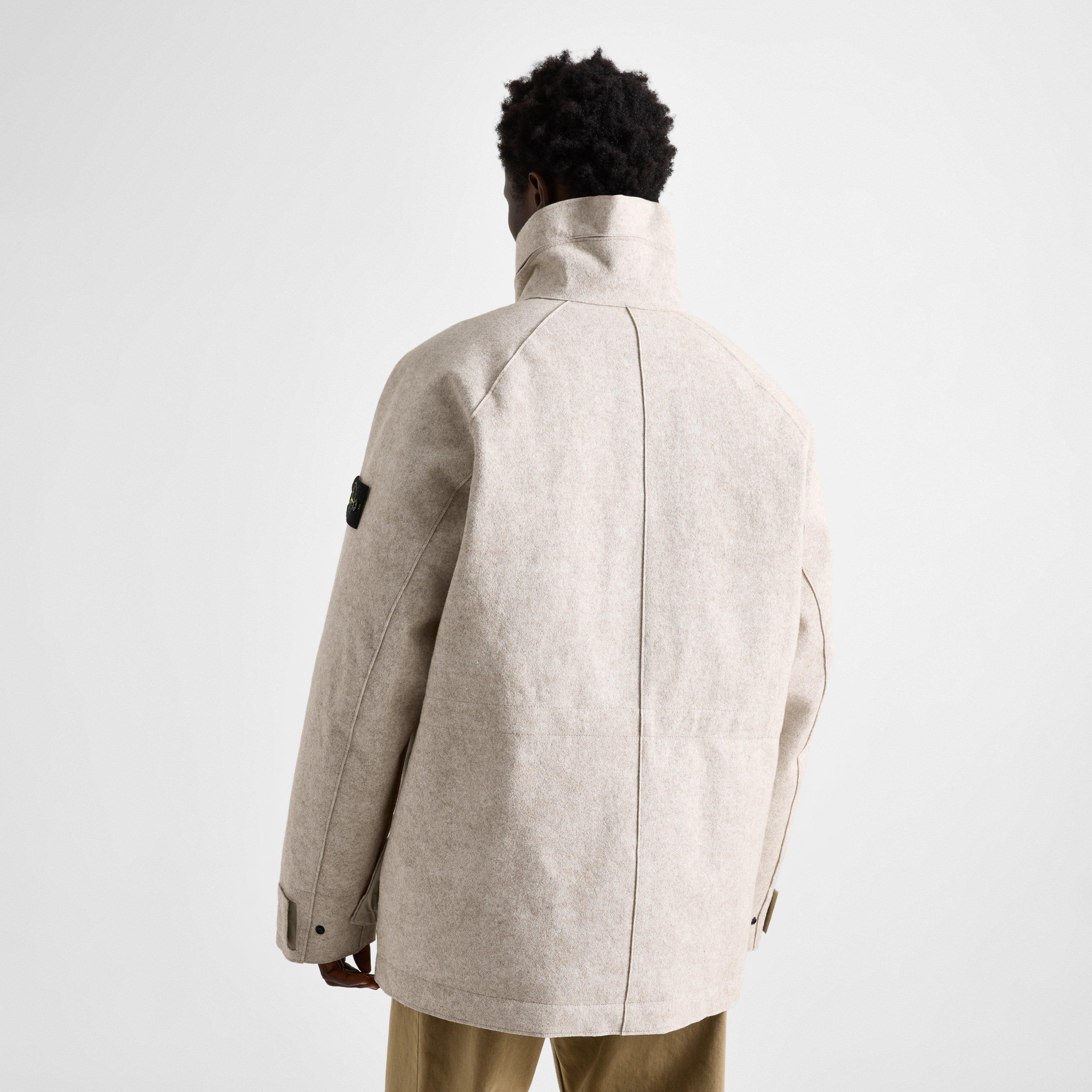 Buiscuit V0094 - Stone Island - Men's Panno Wool Parka - 4