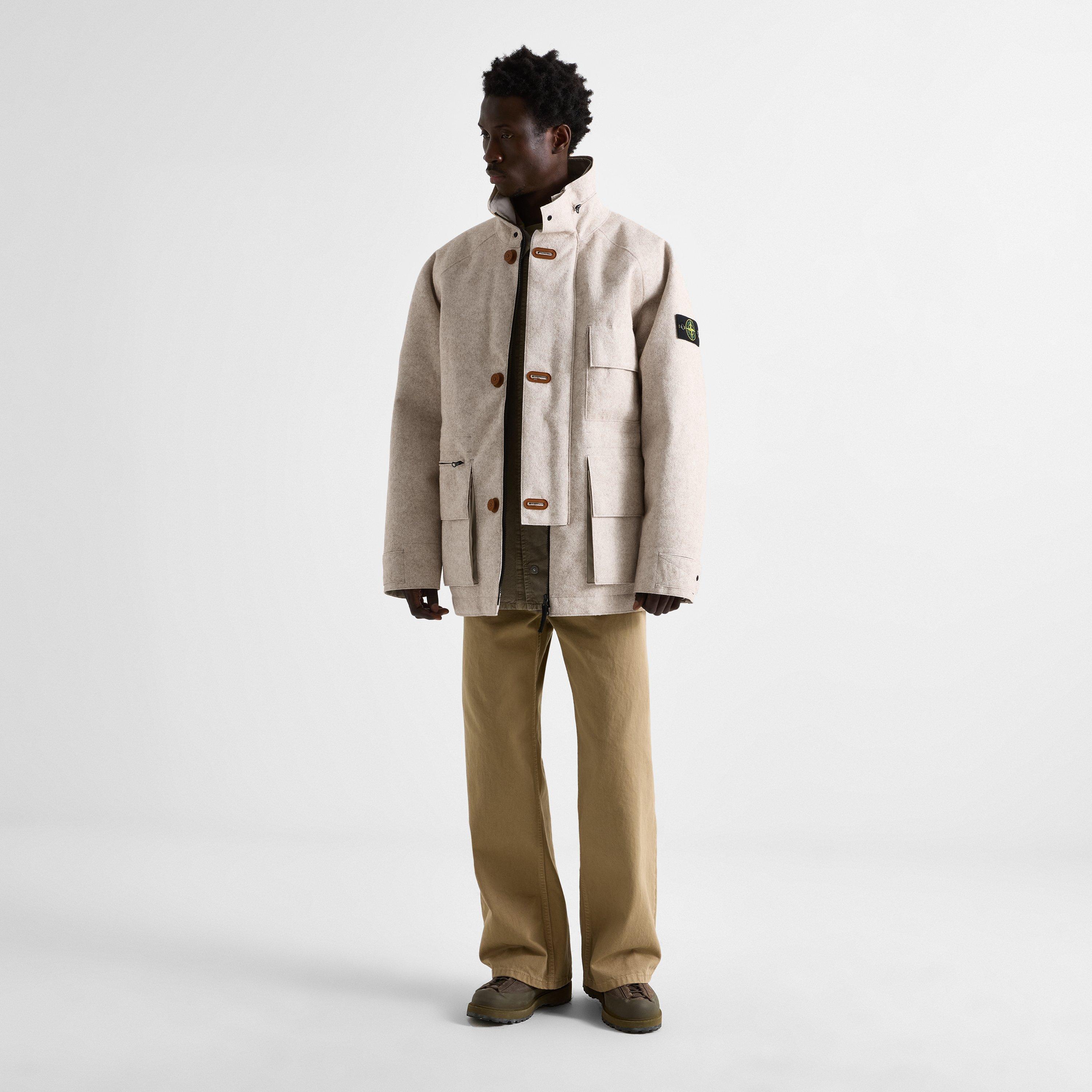 Buiscuit V0094 - Stone Island - Men's Panno Wool Parka - 6