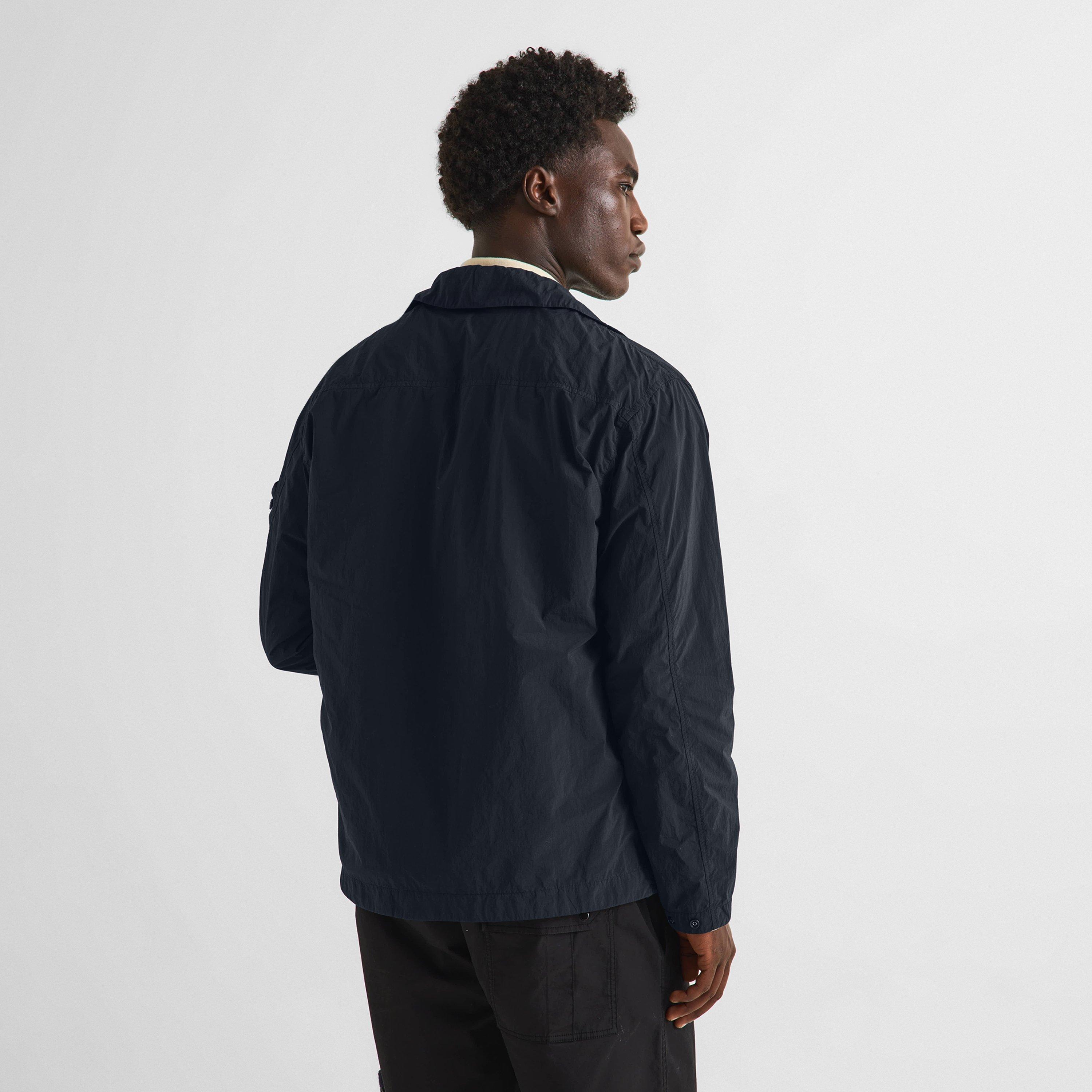 Navy V0020 - Stone Island - SI GHOST OVERSHIRT - 4