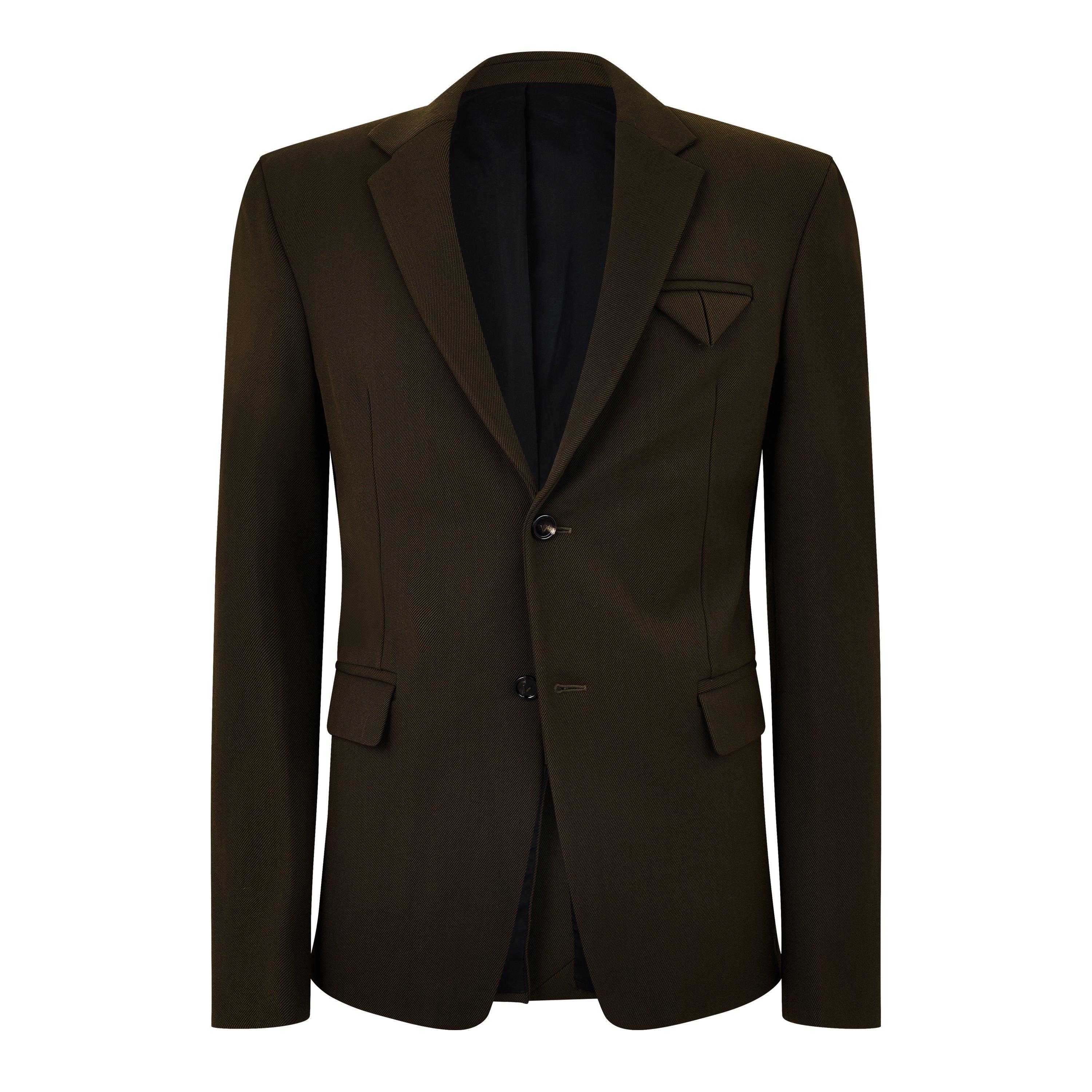 Olive - Bottega Veneta - Men's  Full-Zip Bomber Jacket - 1