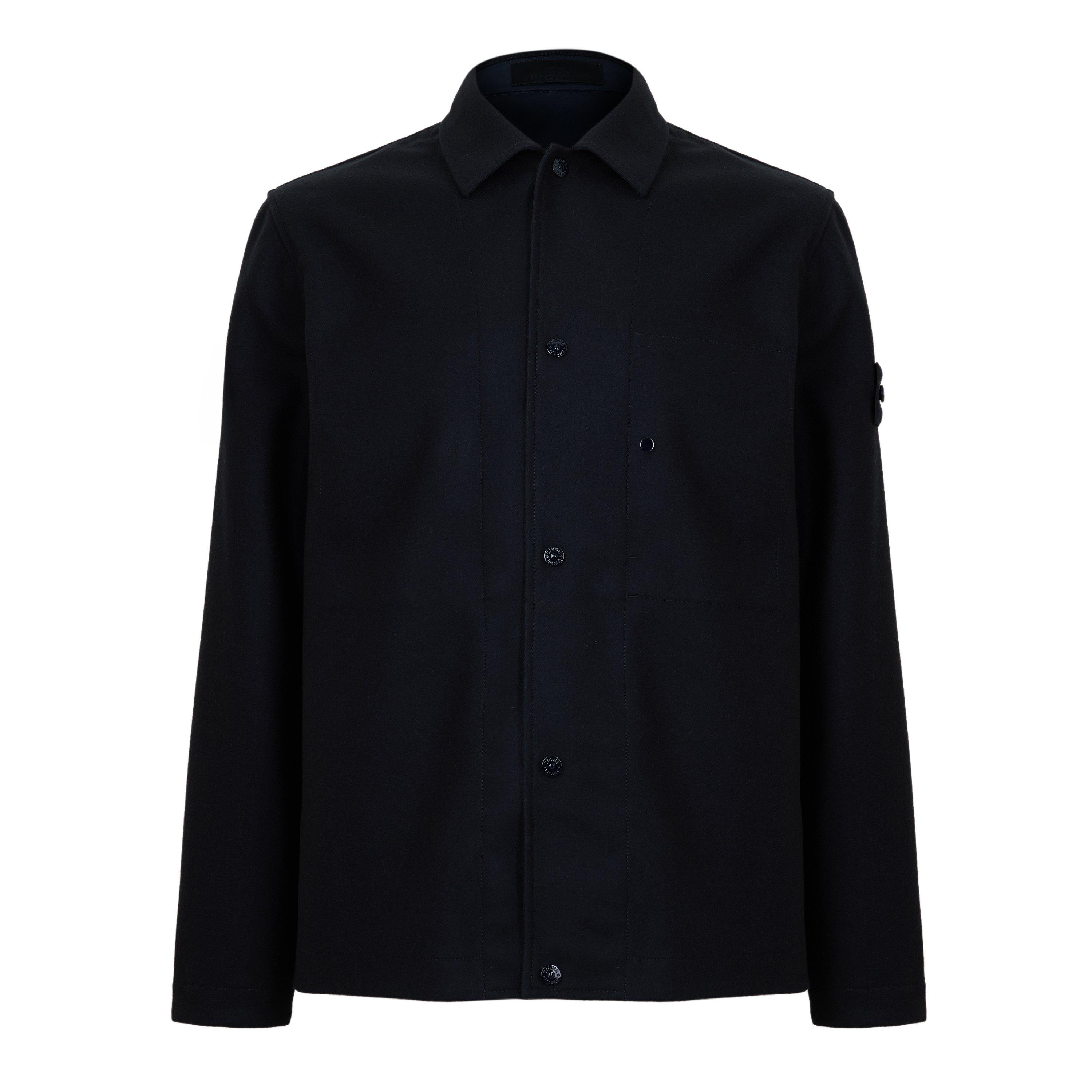 Navy V0020 - Stone Island - Stone GH Wool Jkt Sn64 - 1