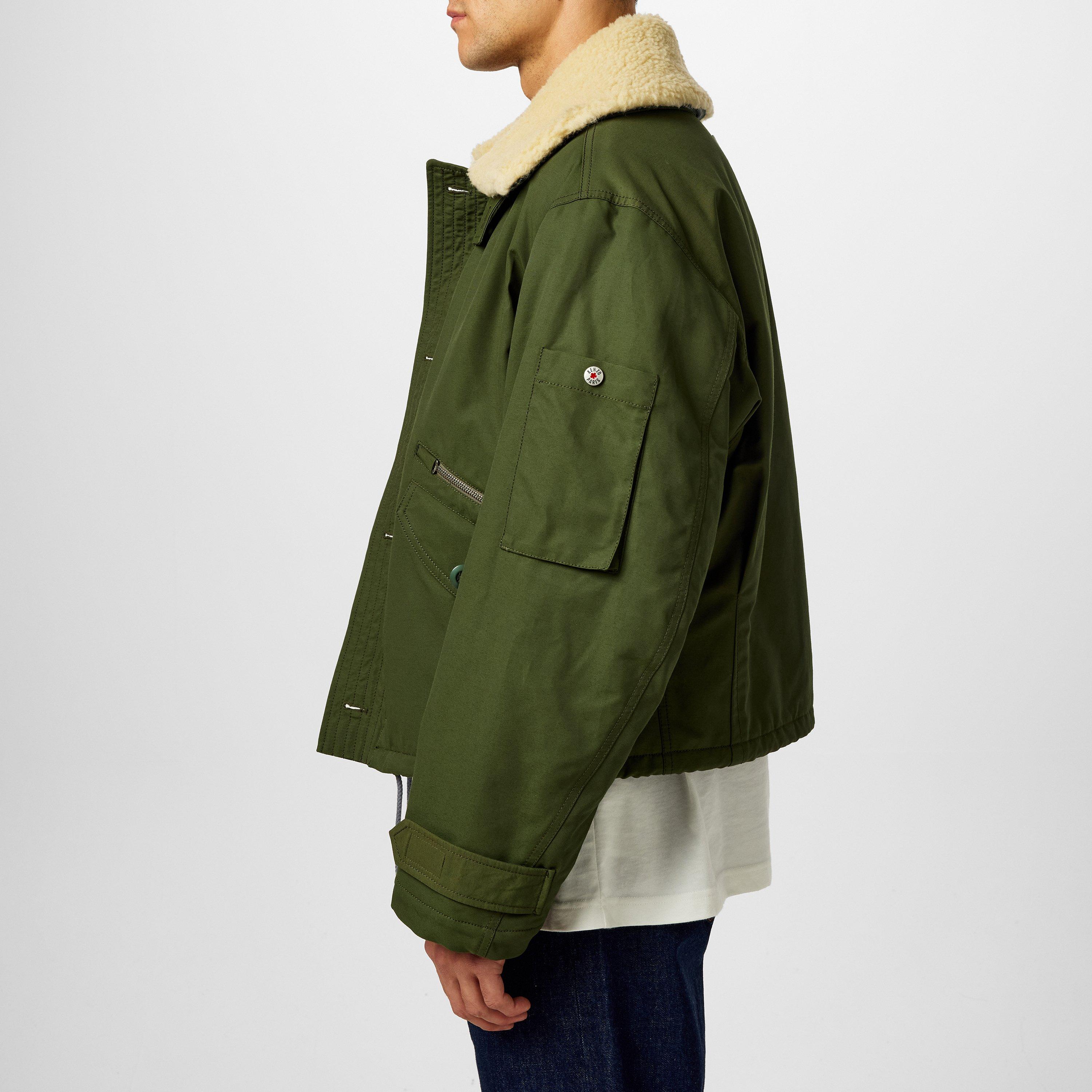 Dark Khaki - Kenzo - Army Jacket - 2