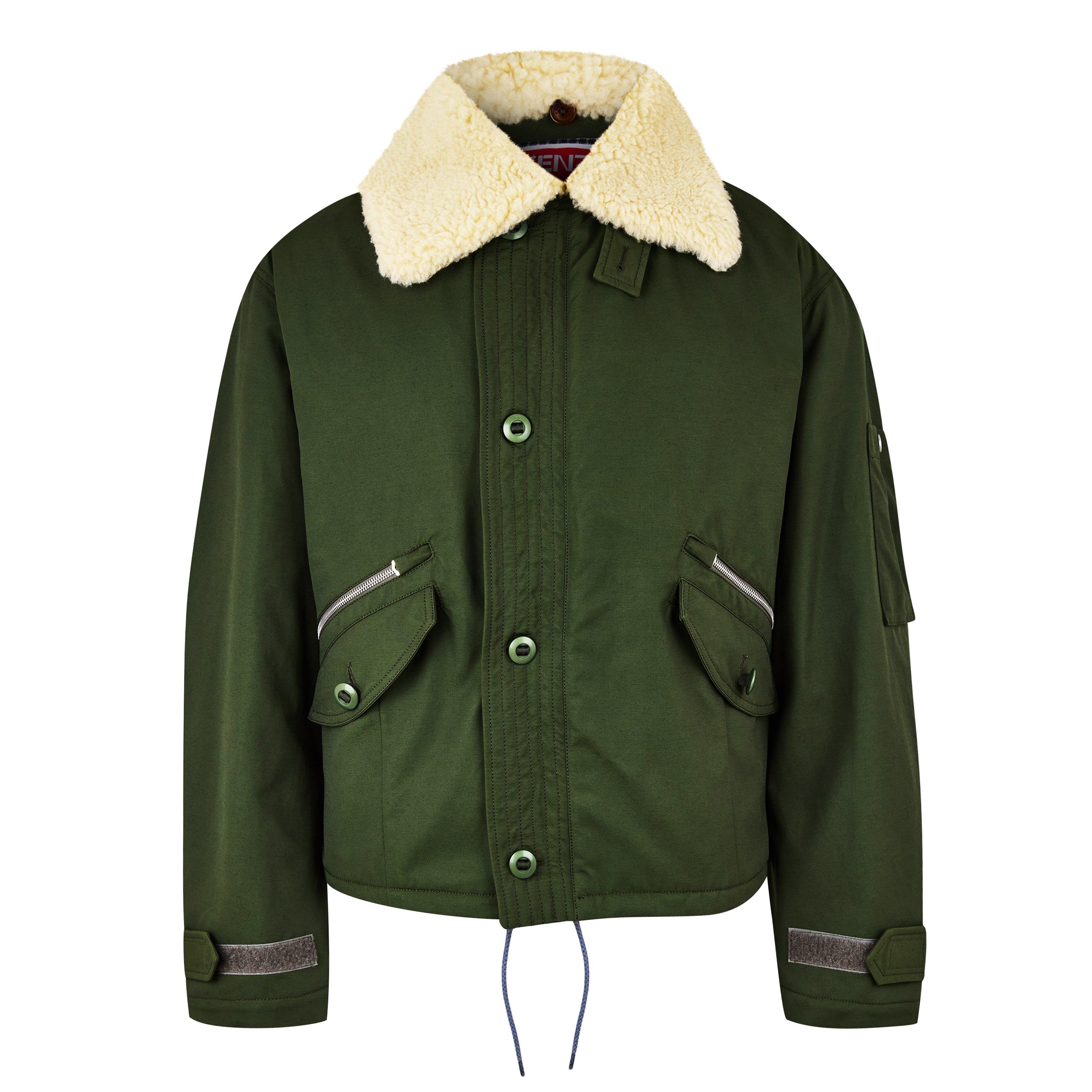 Dark Khaki - Kenzo - Army Jacket - 5