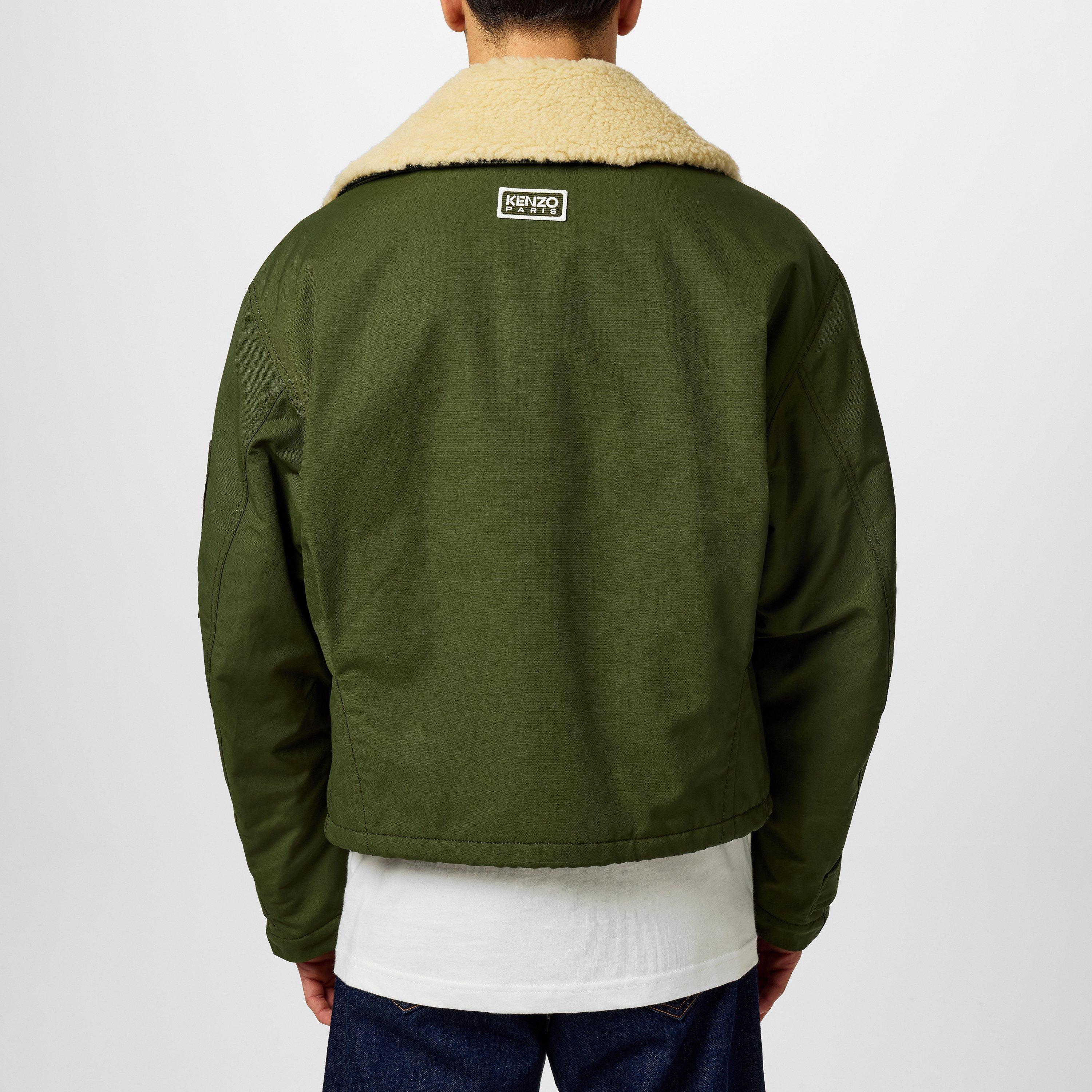 Dark Khaki - Kenzo - Army Jacket - 3