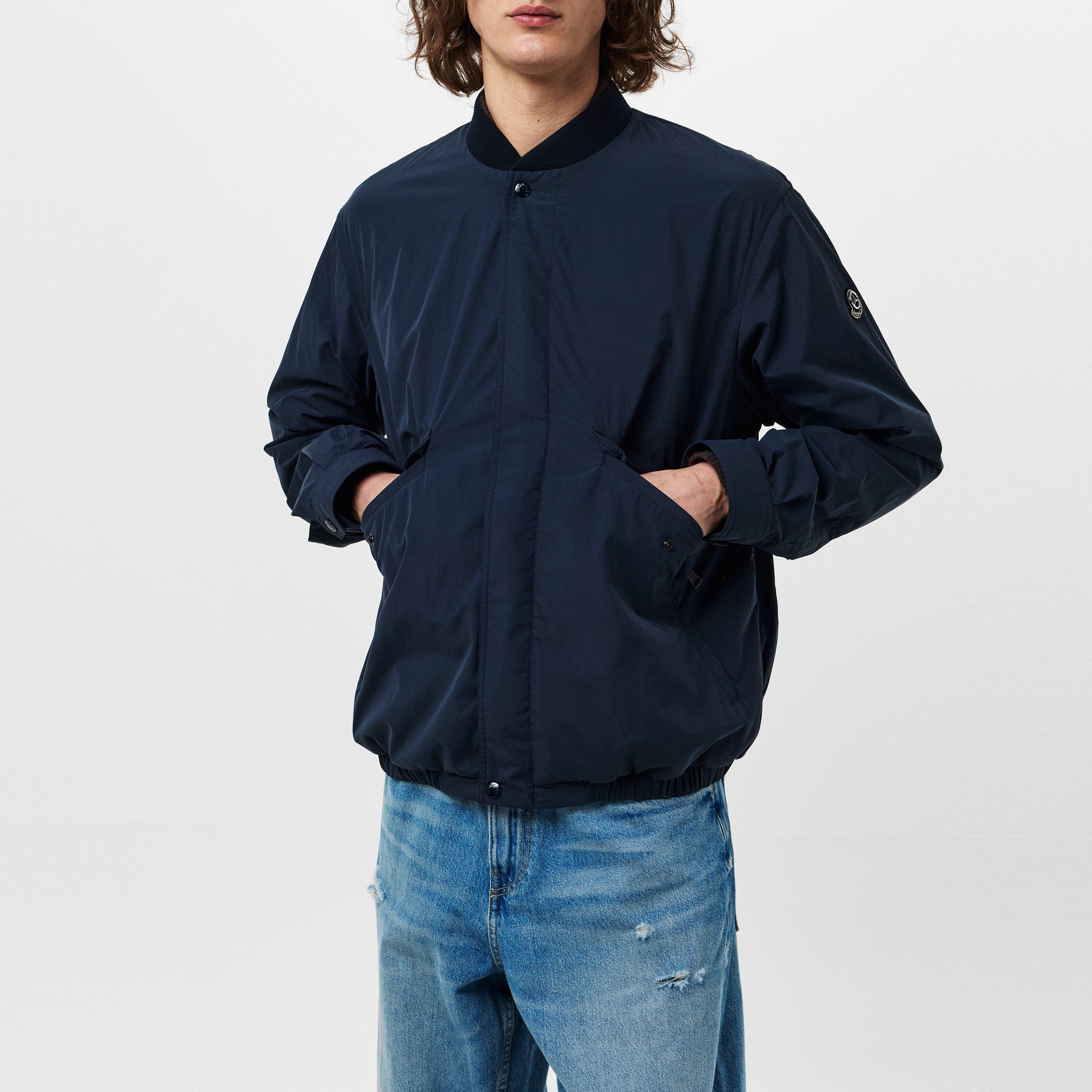 Navy 778 - Moncler X Mercedes-Benz - Men's  x Mercedes-Benz by Nigo Hip Length Short Sleeve Zip Bomber Jacket - 3