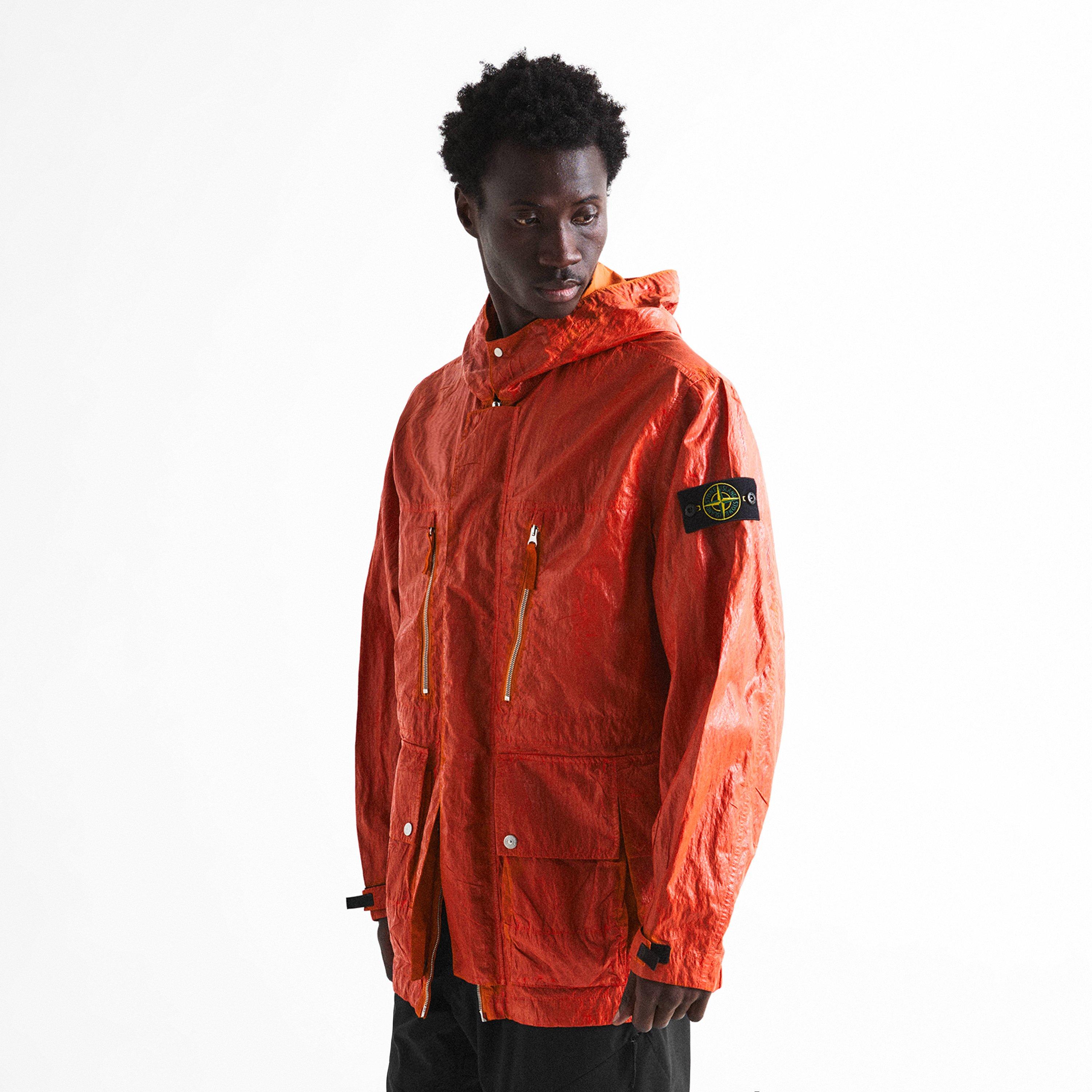 B Orange V003B - Stone Island - Stone Slick Tela Sn64 - 3