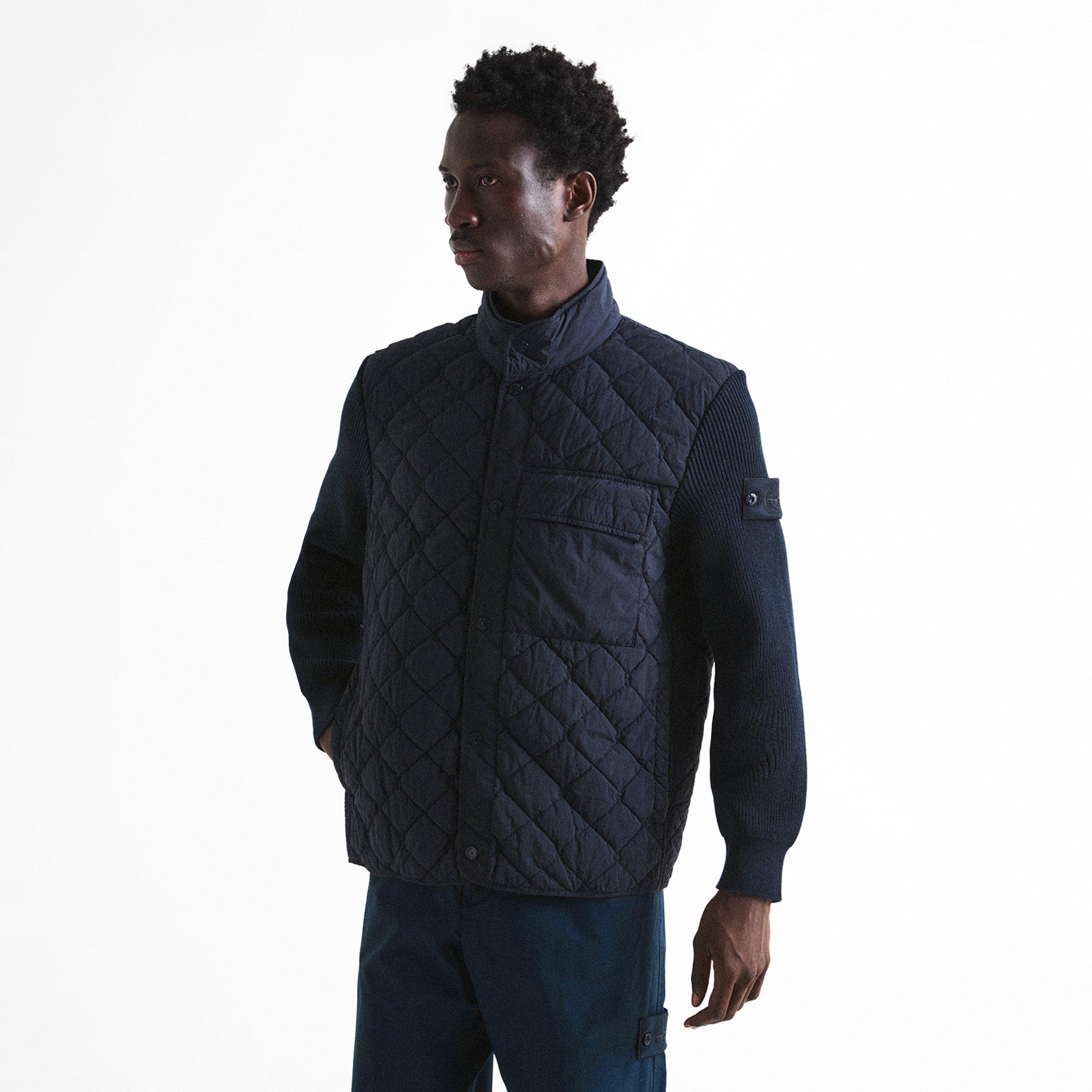 Navy V0020 - Stone Island - Stone GH Hybrid Sn64 - 3