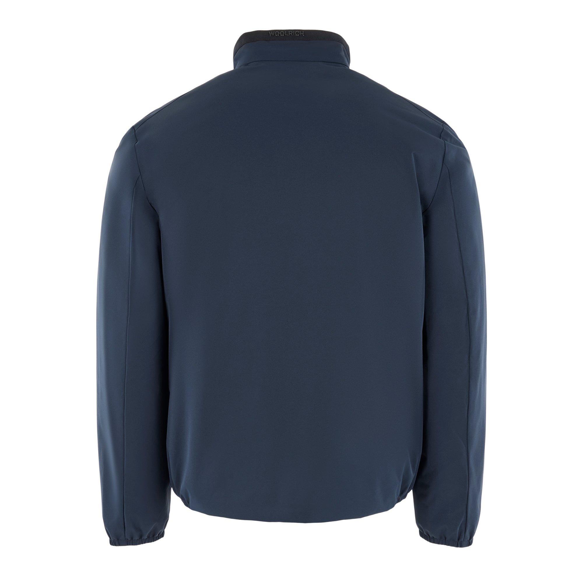 Melton Blue - Woolrich - Men's Sailing Weather-Resistant Bomber Jacket - 3