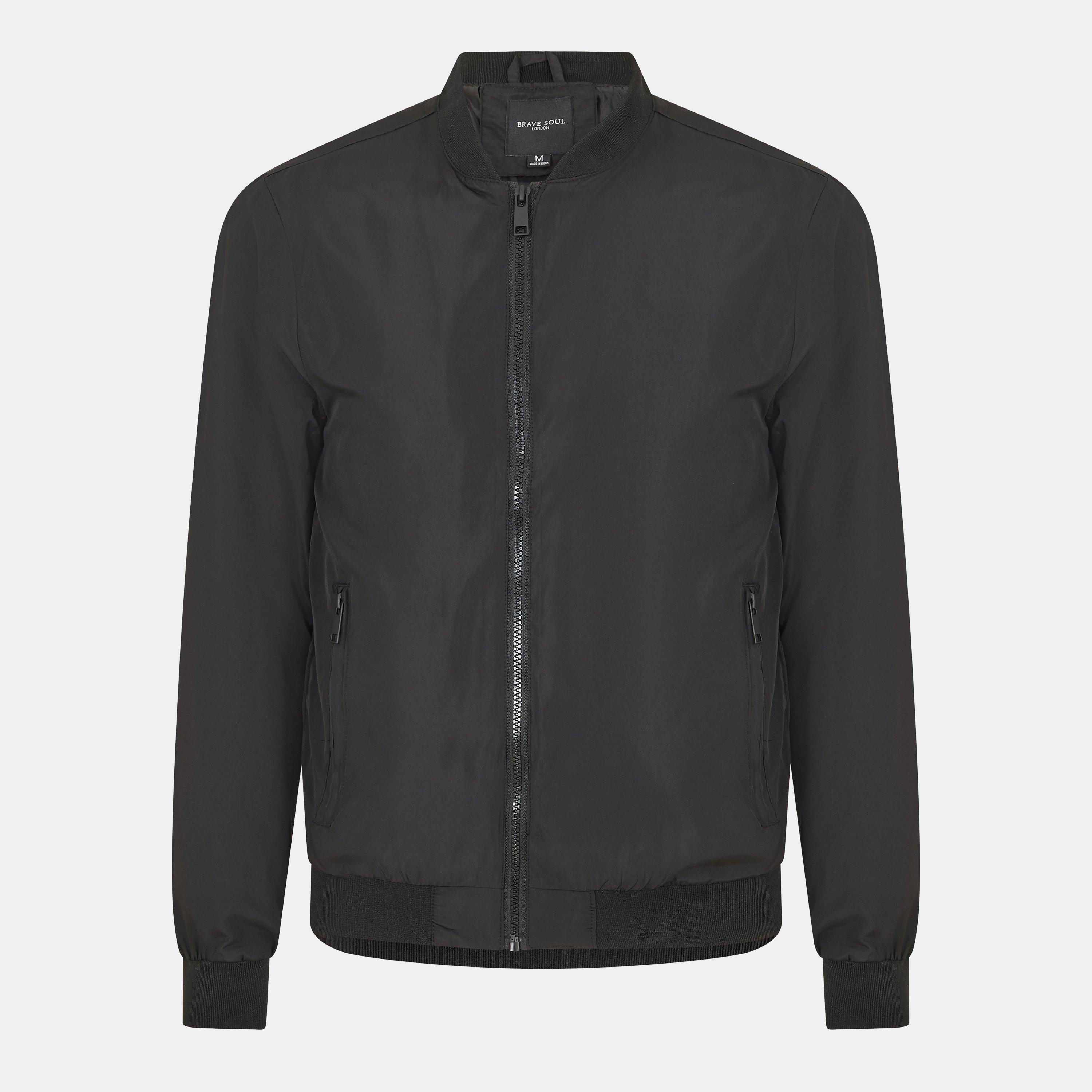 BRAVE SOUL Varsity Baseball Light Bomber Colligate Track