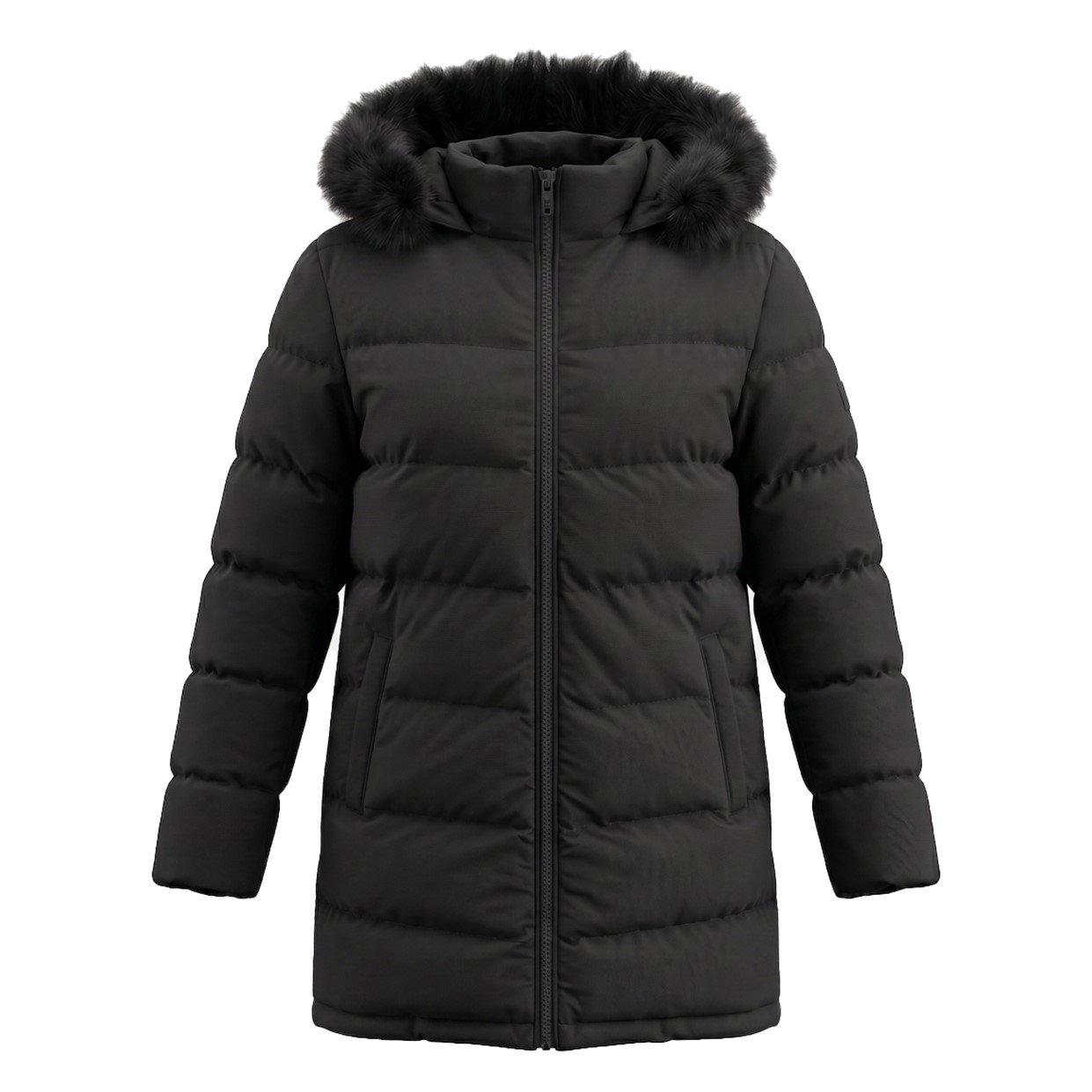 Black - SoulCal - SoulCal 2Zip LL Bubble Womens - 1