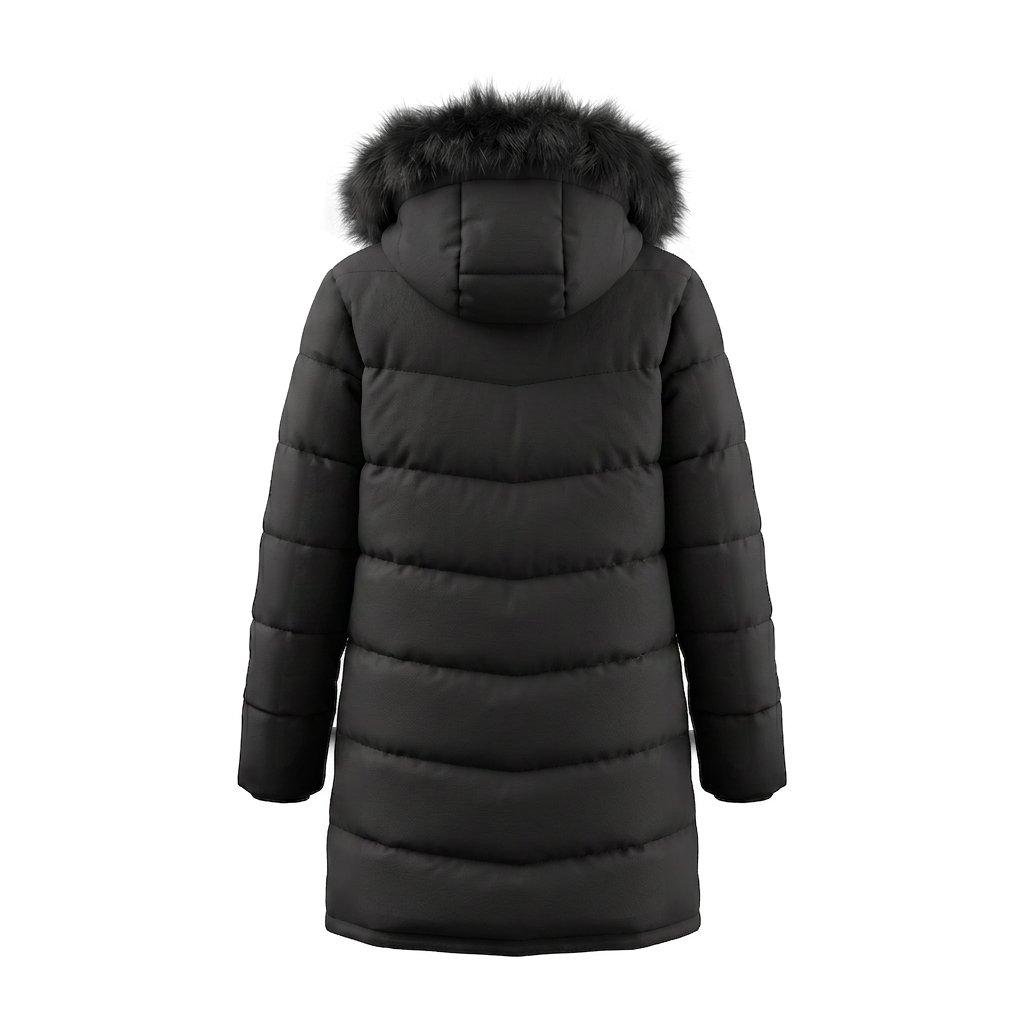 Black - SoulCal - SoulCal 2Zip LL Bubble Womens - 3