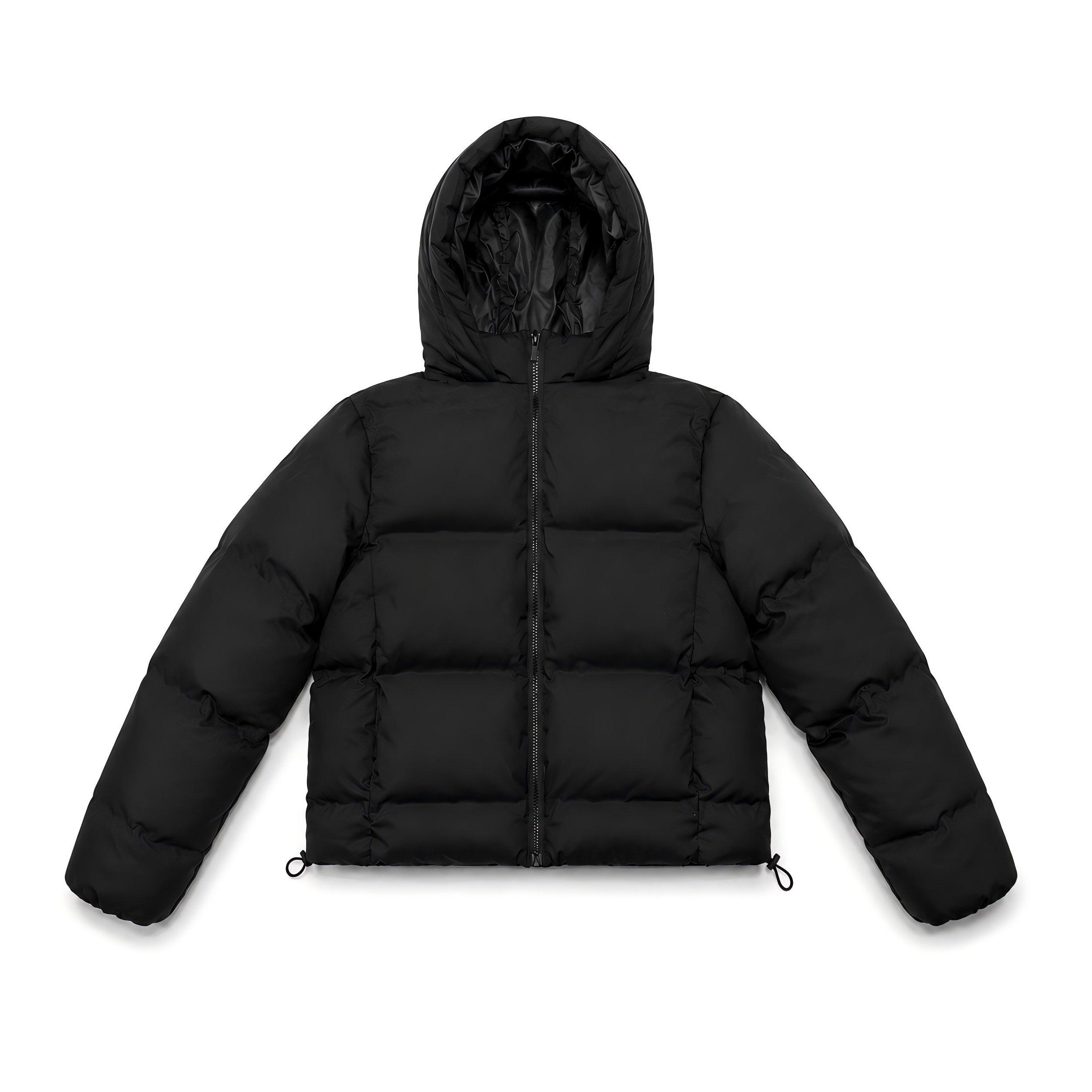 Black - Firetrap - Firetrap Ladies Bubble Jacket - 1