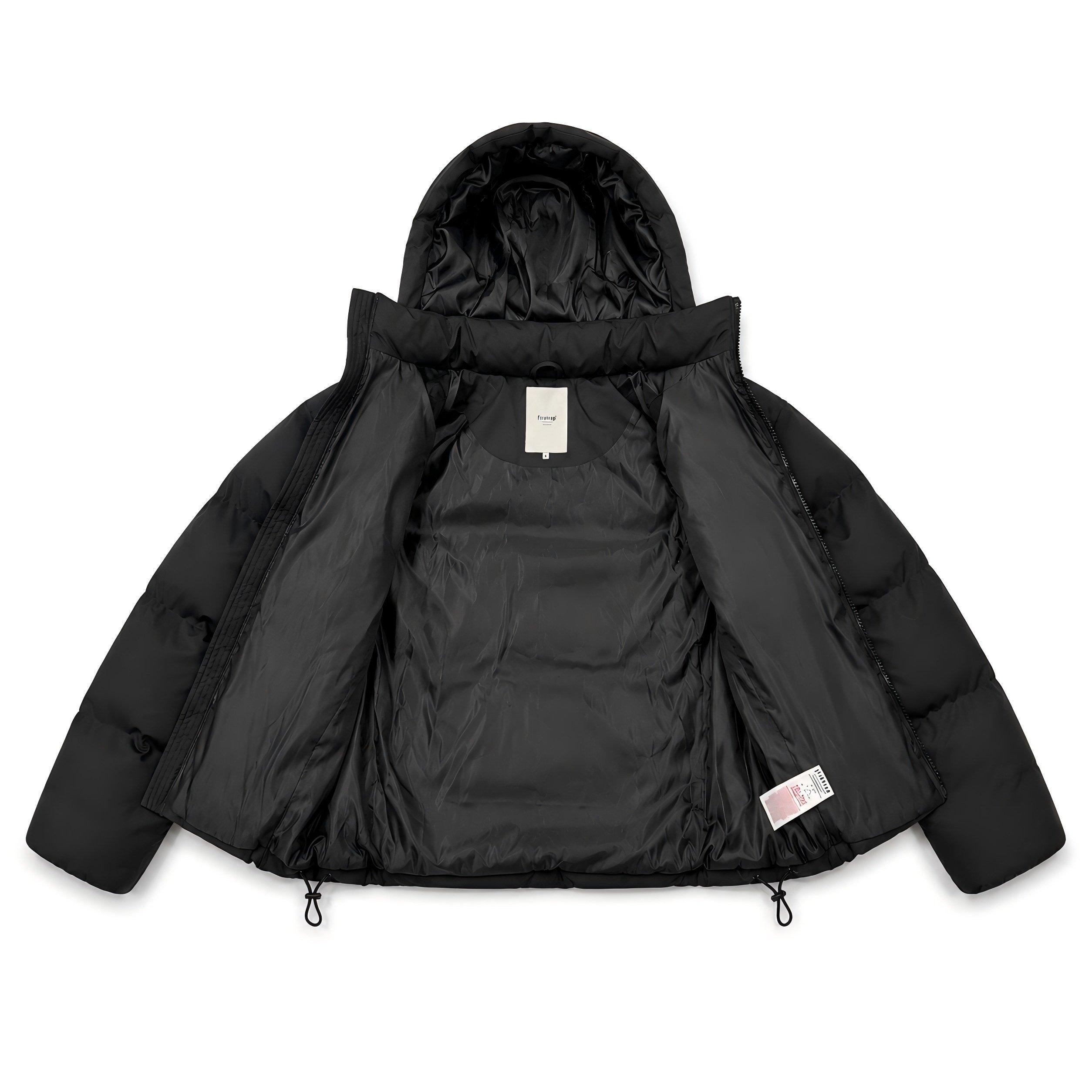 Black - Firetrap - Firetrap Ladies Bubble Jacket - 3