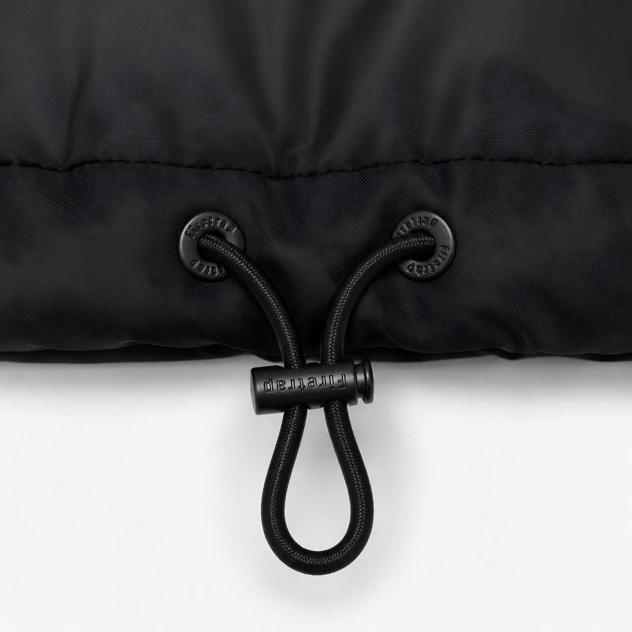 Black - Firetrap - Firetrap Ladies Bubble Jacket - 4