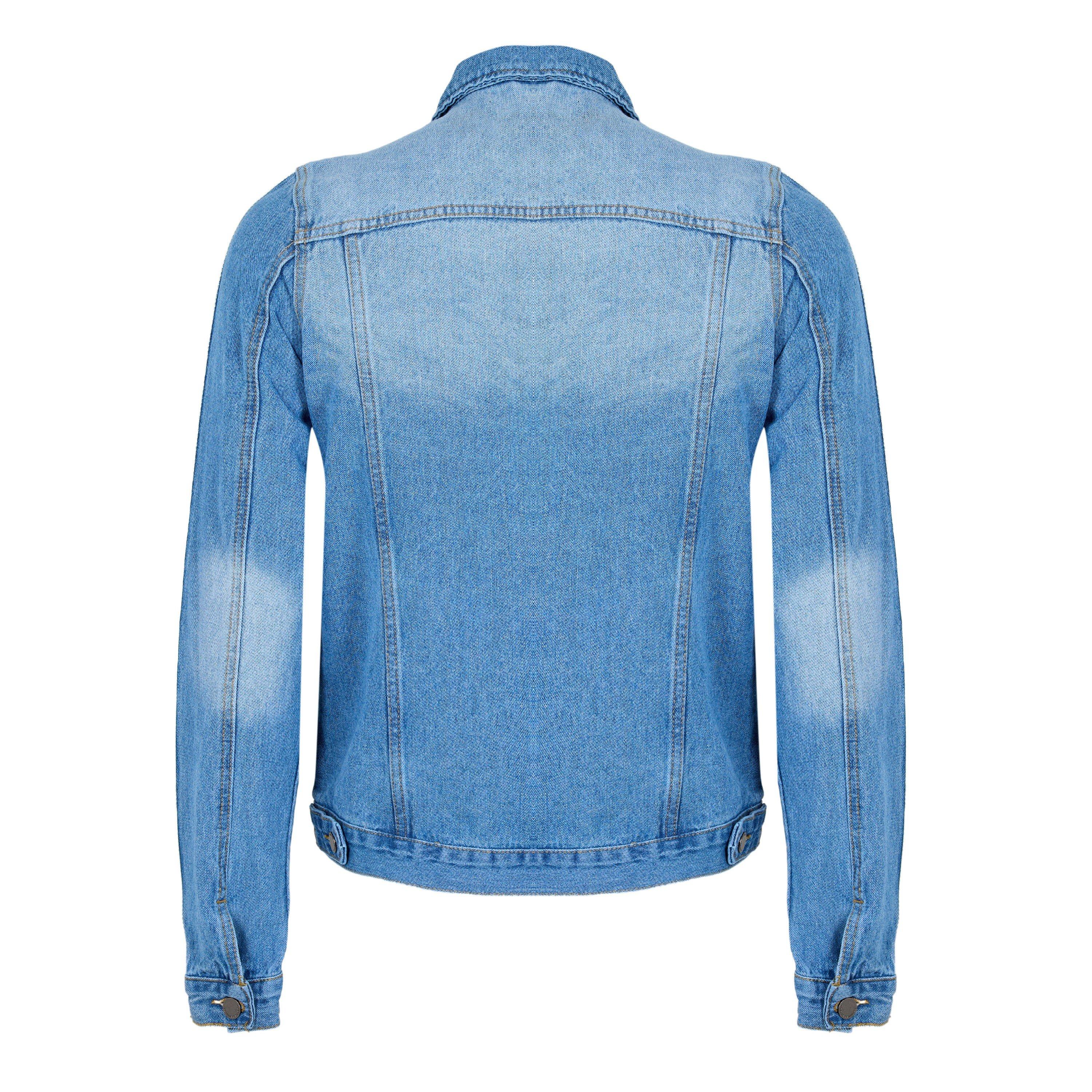 Plava - Criminal Damage - CriminalDamage Tape Denim Jacket Mens - 2