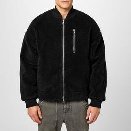 Cole Buxton Fleece Bomber Jacket