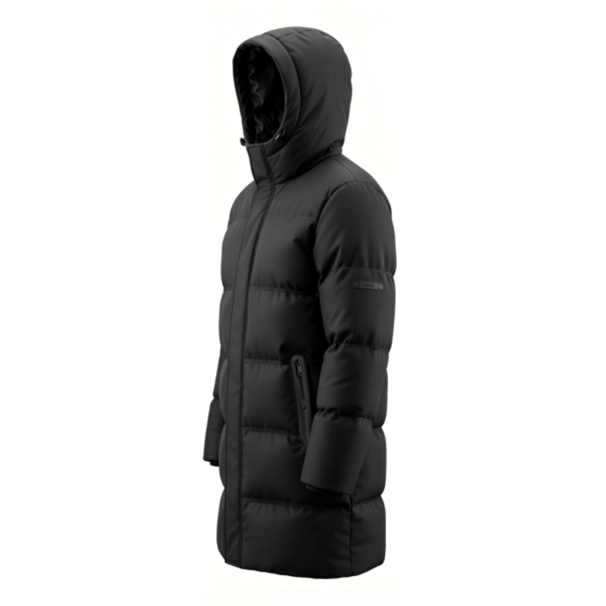Black - Everlast - Everlast Flex Puffer Jackets Mens - 2