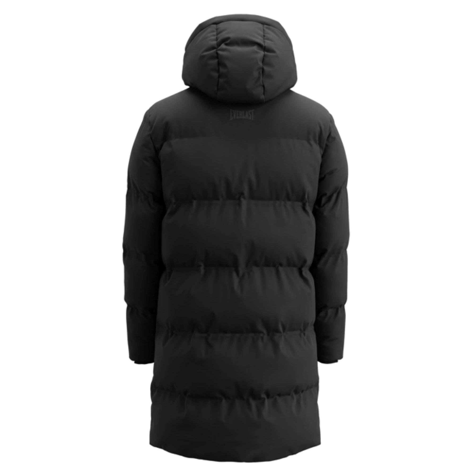 Black - Everlast - Everlast Flex Puffer Jackets Mens - 3