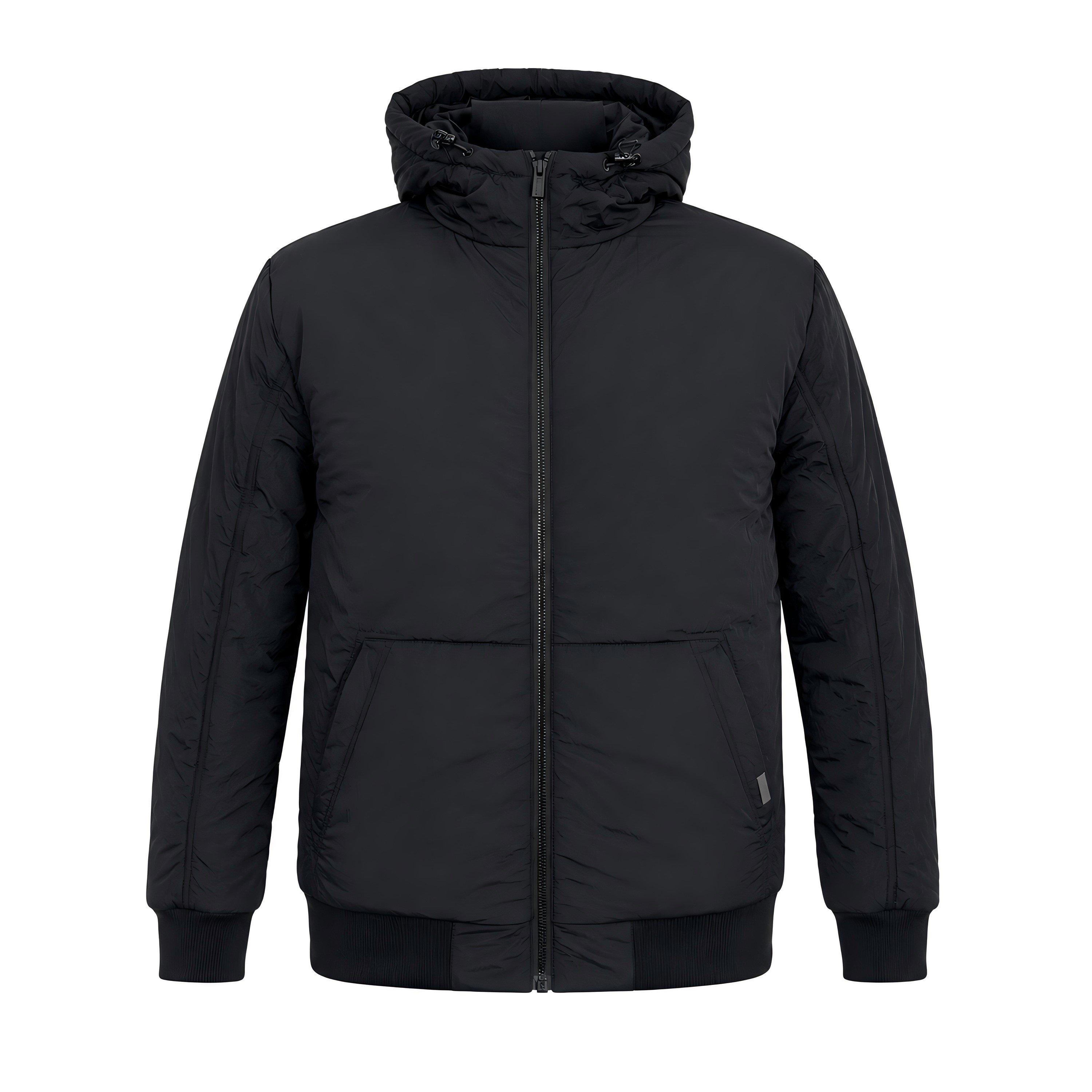 Black - Firetrap - Firetrap Mens Crinkle Jacket - 1