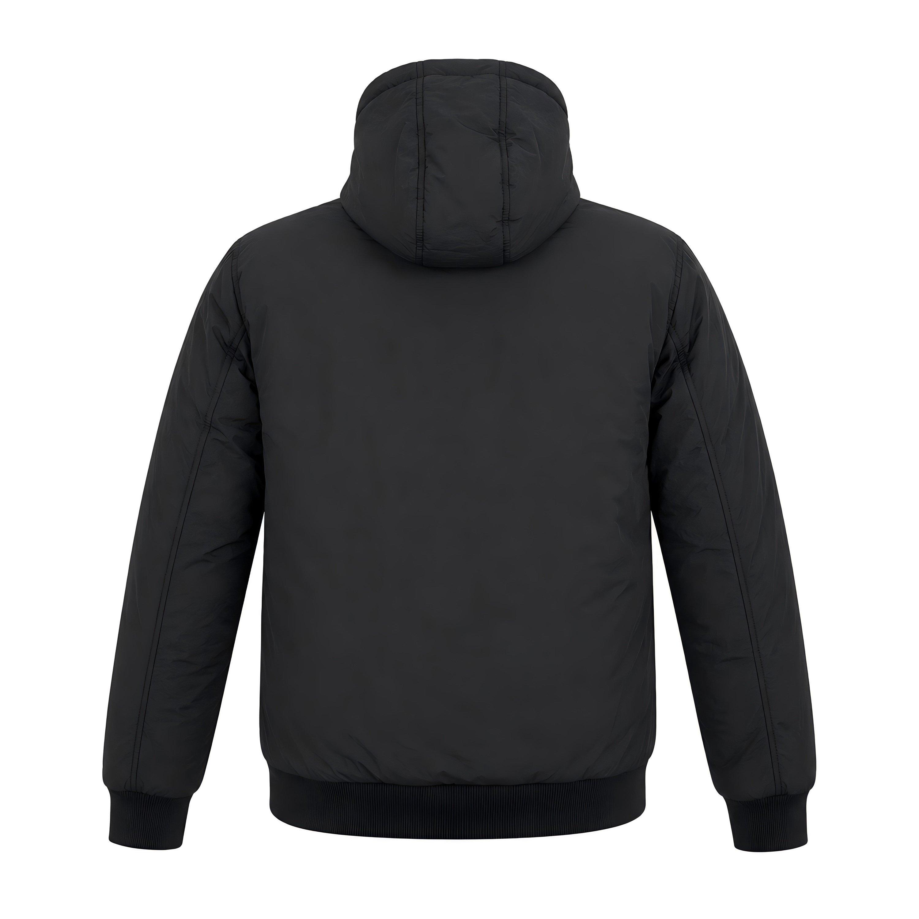 Black - Firetrap - Firetrap Mens Crinkle Jacket - 2