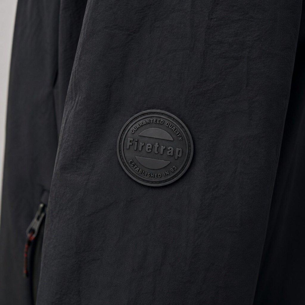 Black - Firetrap - Firetrap Mens Windbreaker jacket - 3
