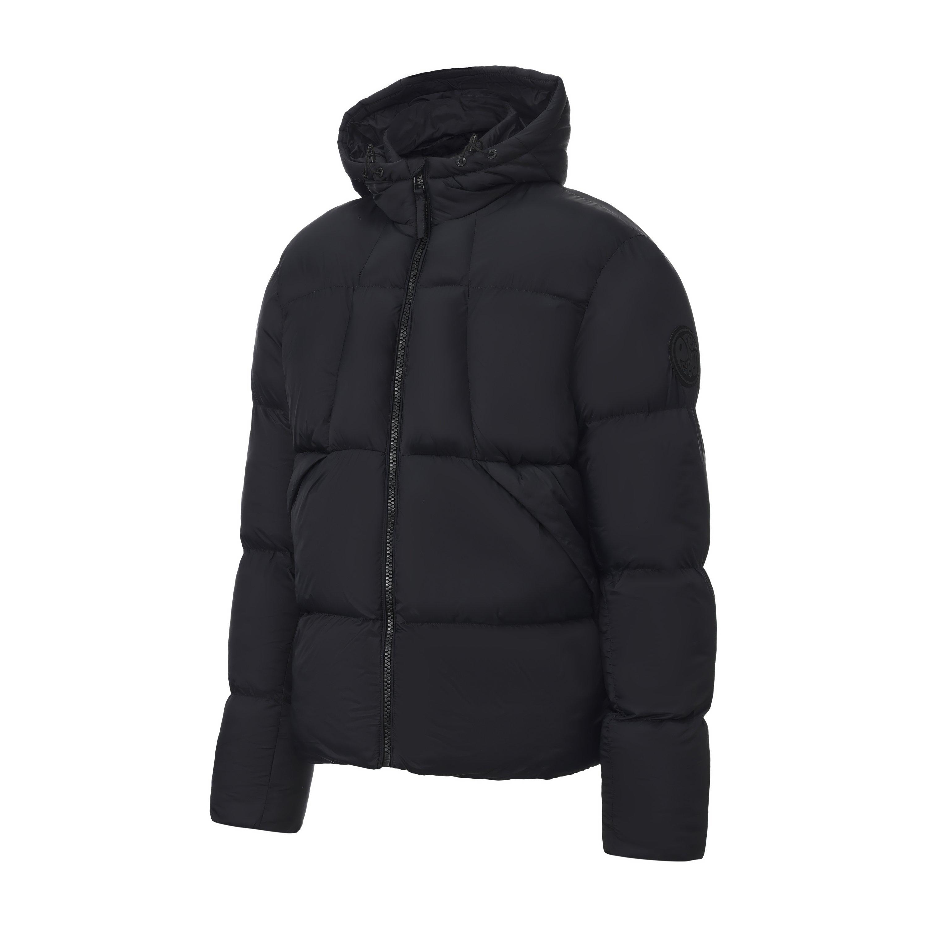 Black - Pretty Green - Pretty Green Short Puffer Jacket Mens - 2