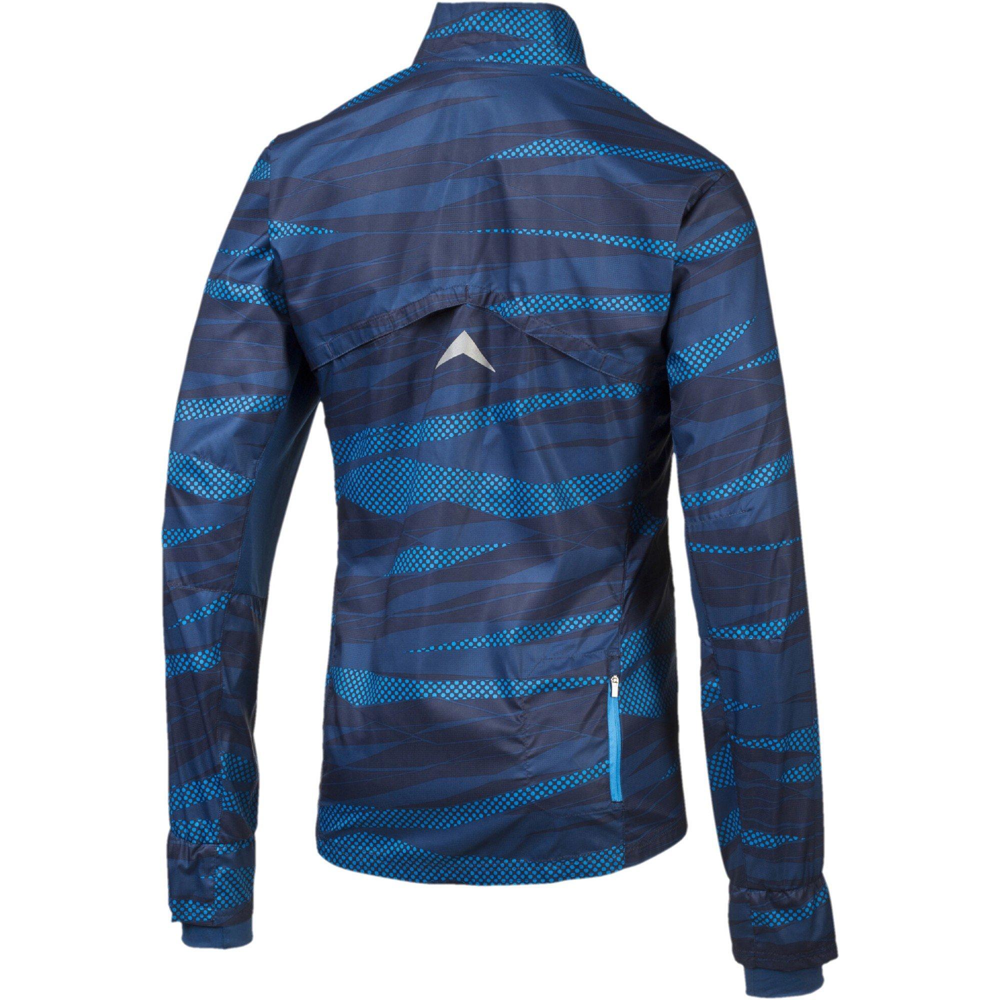 Blue - Puma - (18) Graphic Woven Jacket Mens - 2