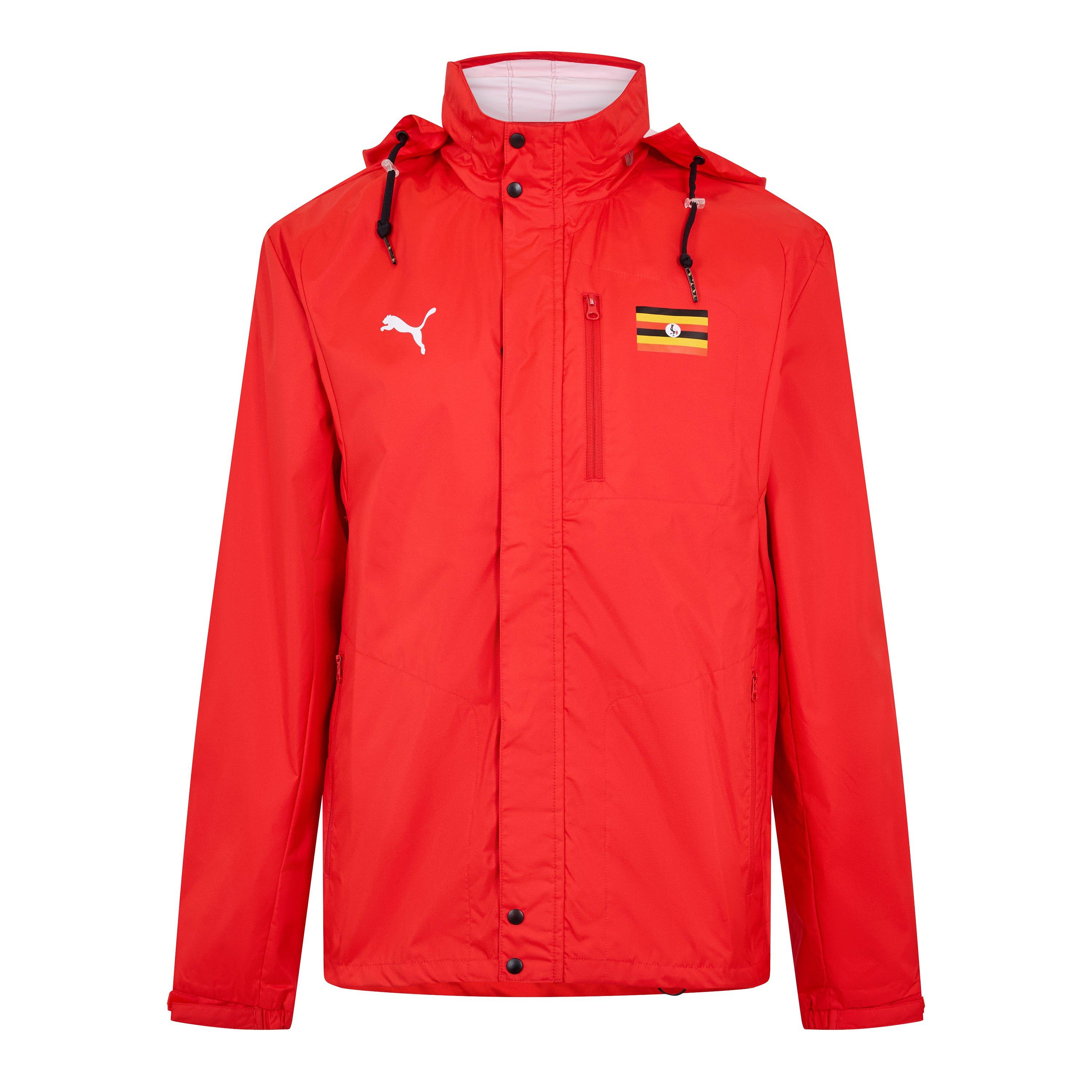 Red - Puma - (5) Rain Jacket Mens - 1