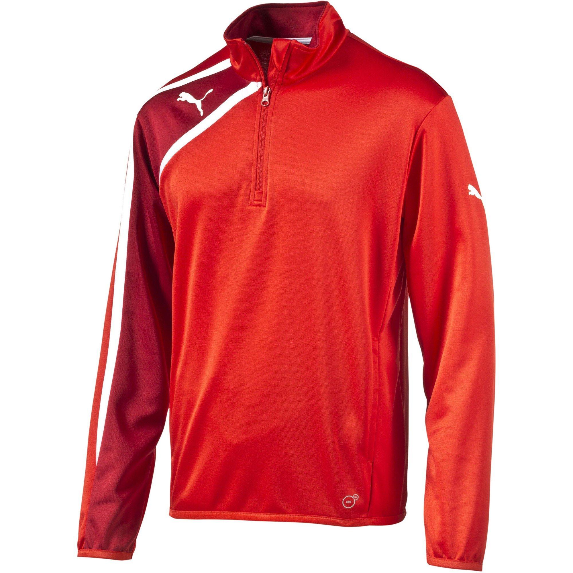 Rood - Puma - (F16) Spirit 1/2 Zip Jacket Mens
