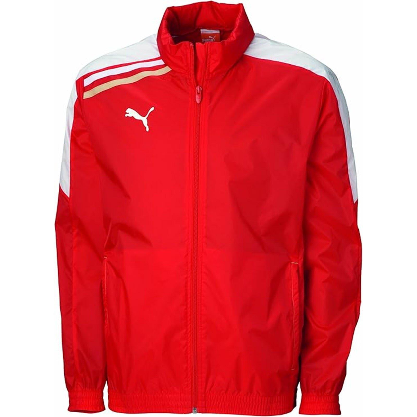 Puma Men's Rain Performance Training Jacket - Red - S