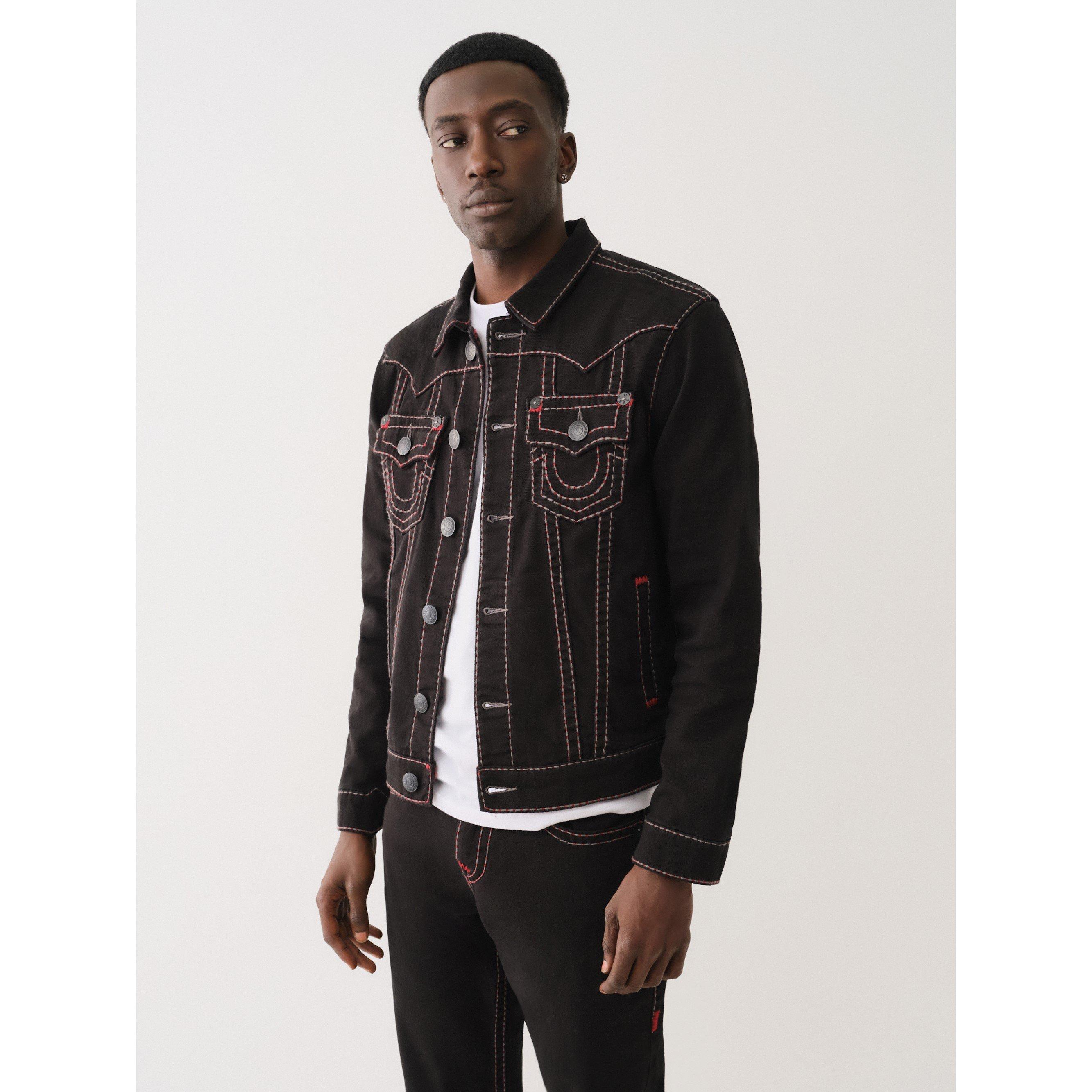 2Sb Black Rinse - True Religion - True Jimmy Jacket Sn99 - 3