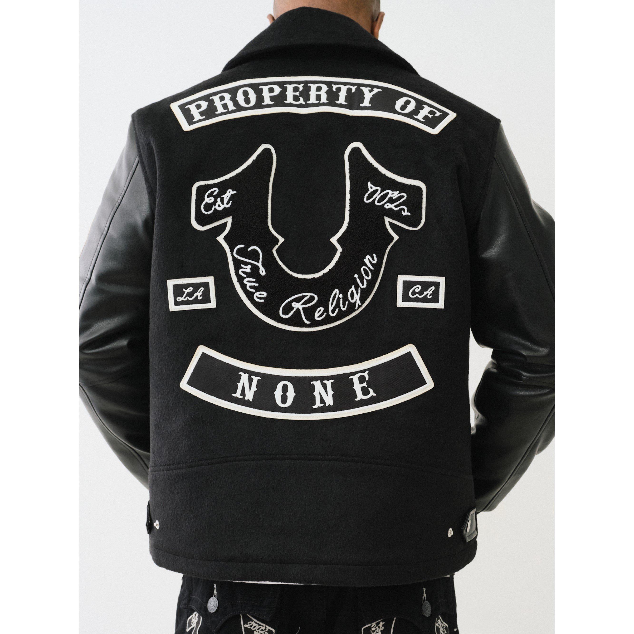 Jet Black - True Religion - True Biker Jacket Sn99 - 2