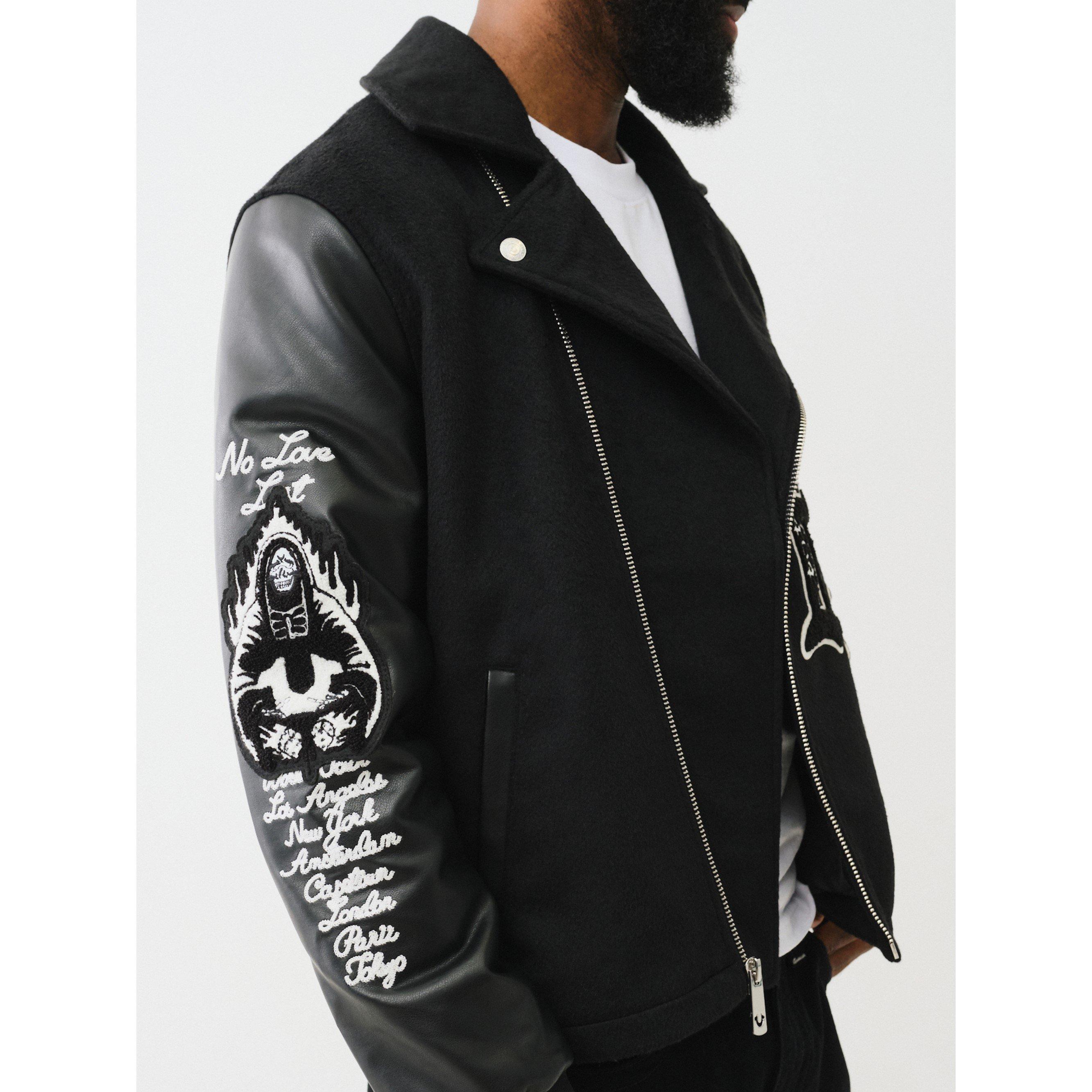 Jet Black - True Religion - True Biker Jacket Sn99 - 4