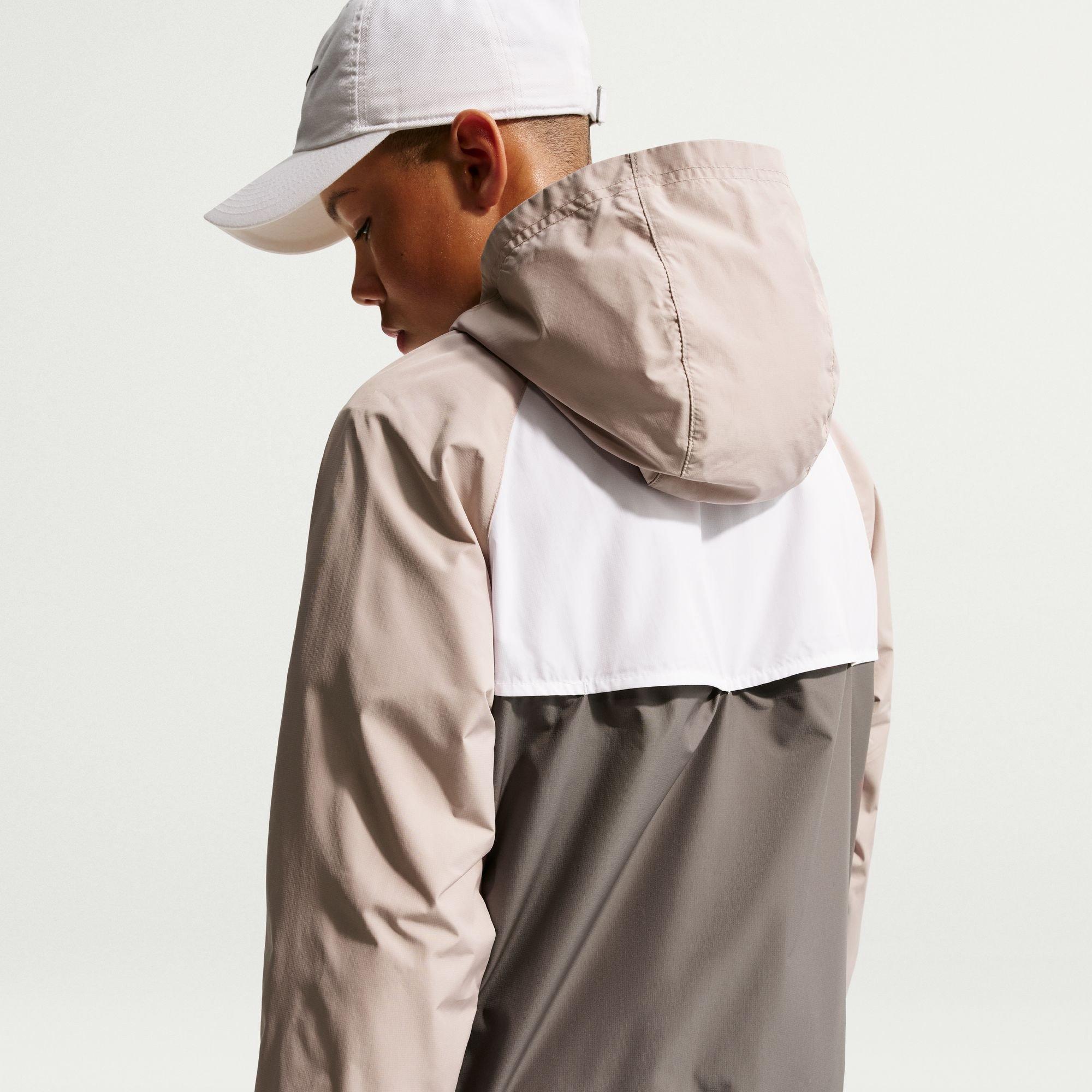 CaveStone/White - Nike - Kids' Windrunner Windbreaker - 2