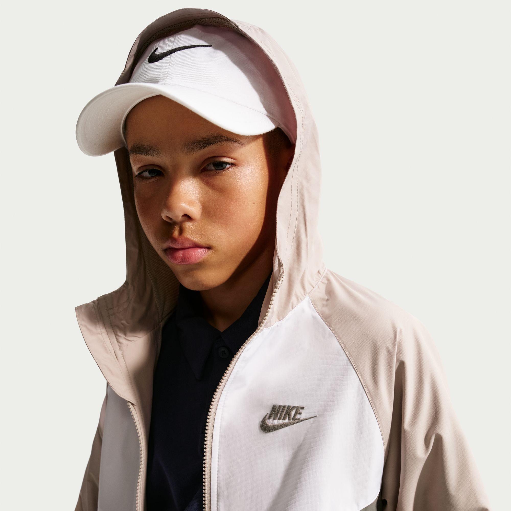 CaveStone/White - Nike - Kids' Windrunner Windbreaker - 3