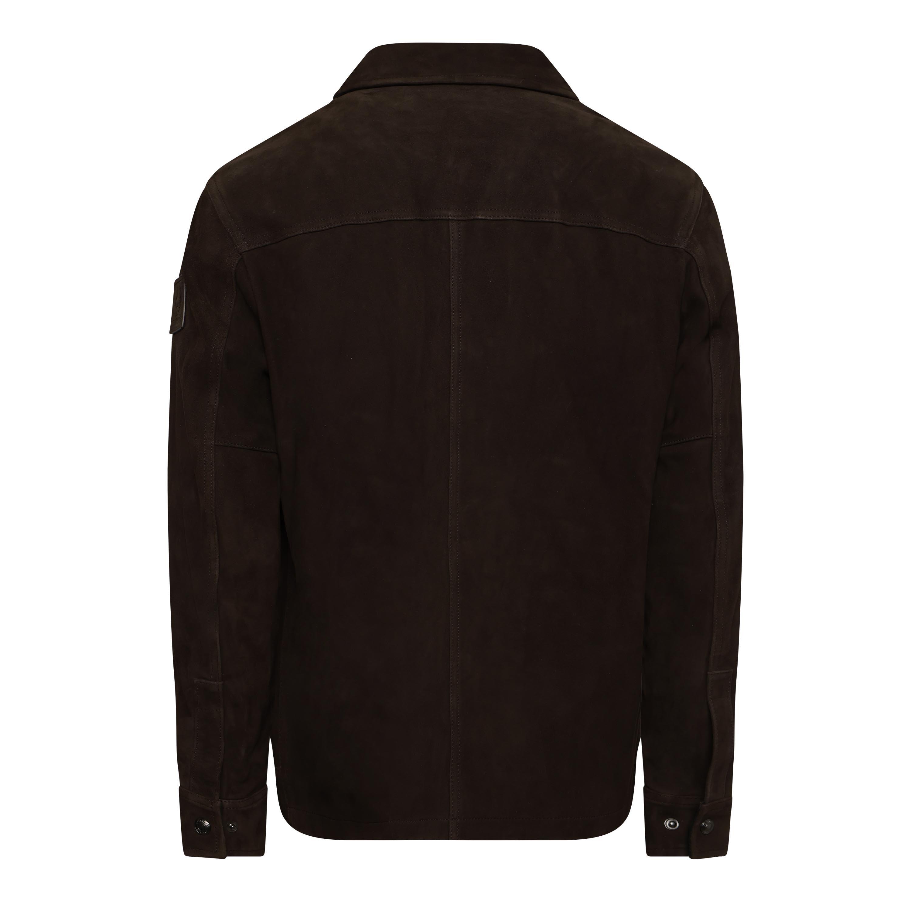 Burnt Oak - Belstaff - Men's Continental Leather Jacket - 2