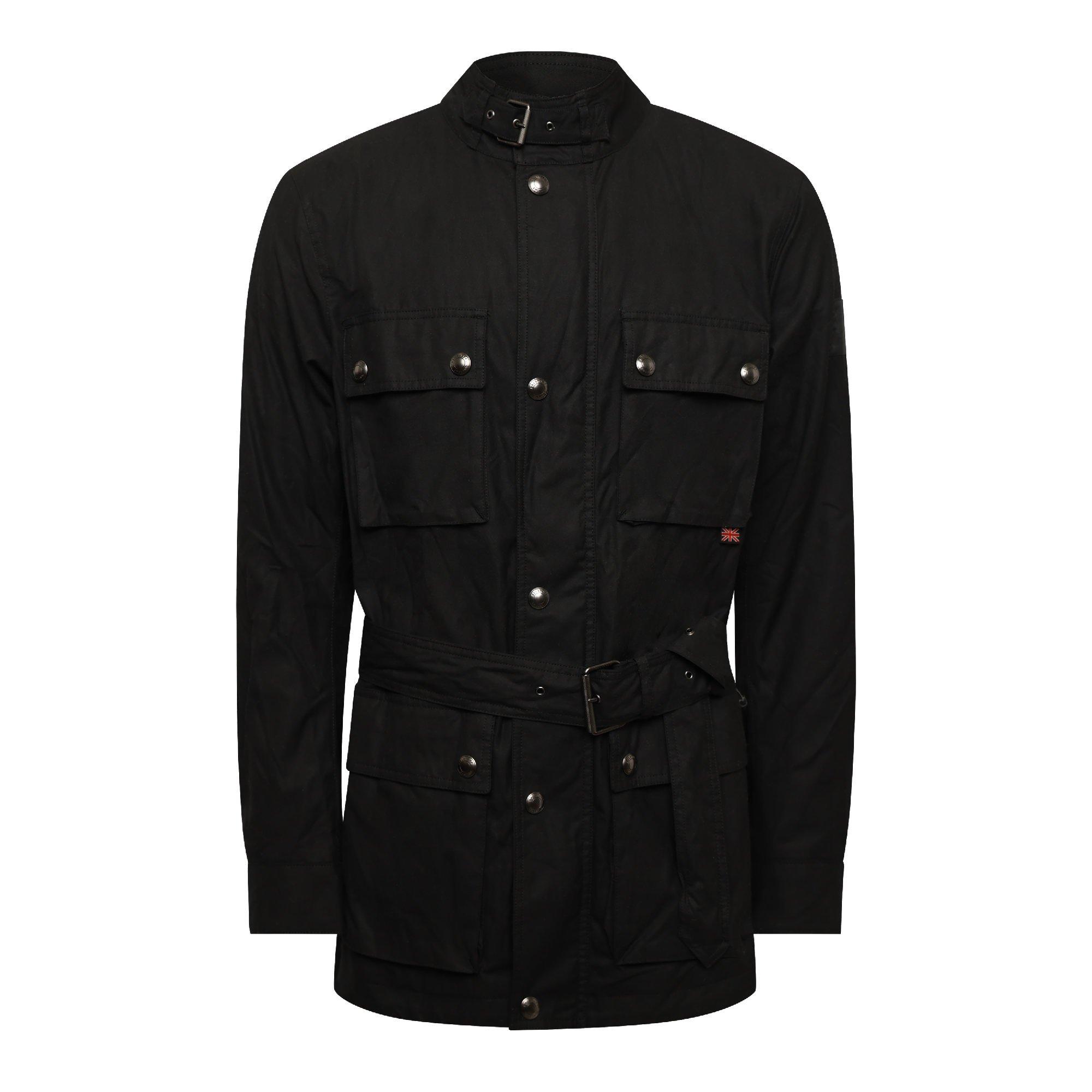 Black - Belstaff - Men's Roadways Wax Jacket - 1