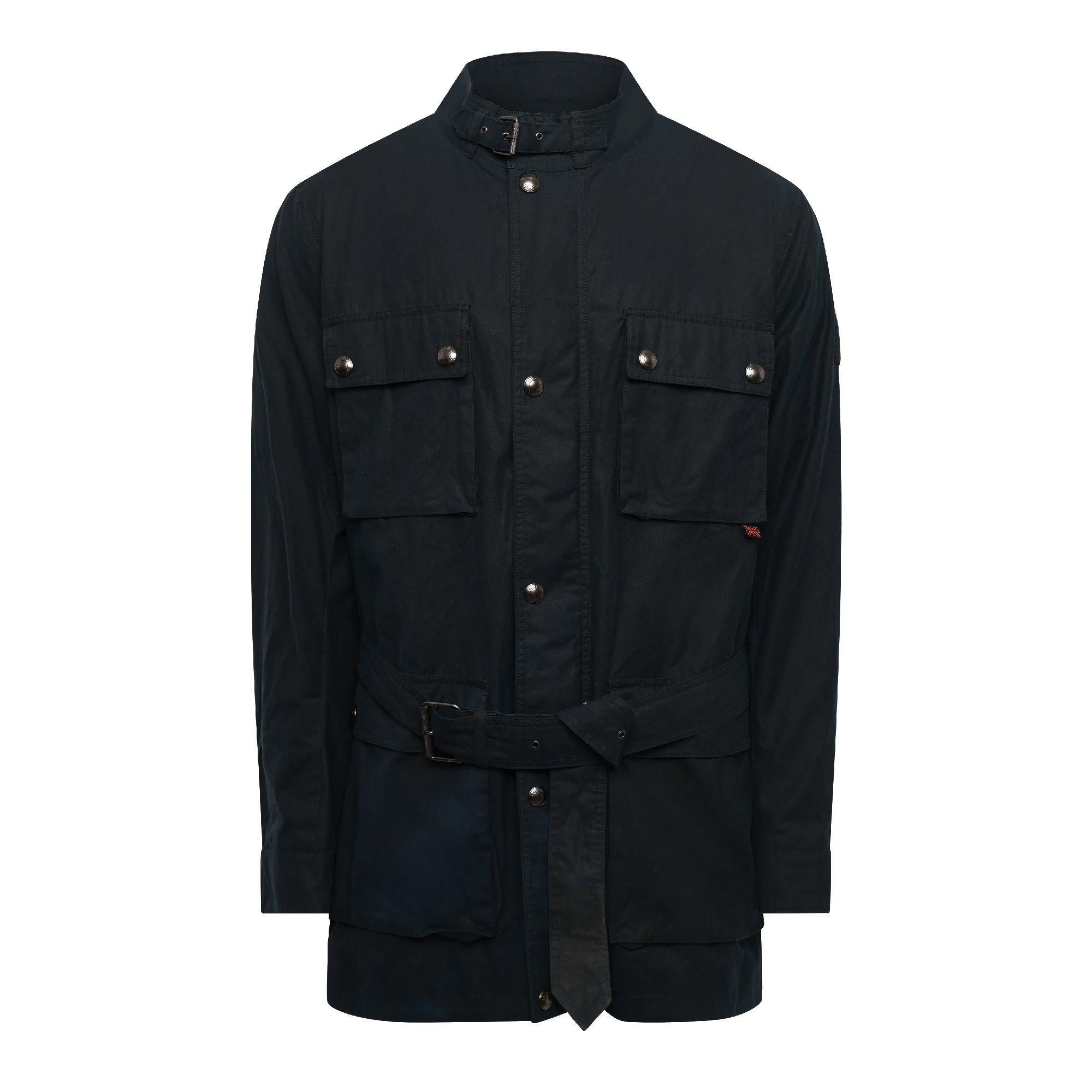 Deep Navy - Belstaff - Men's Roadways Wax Jacket - 1