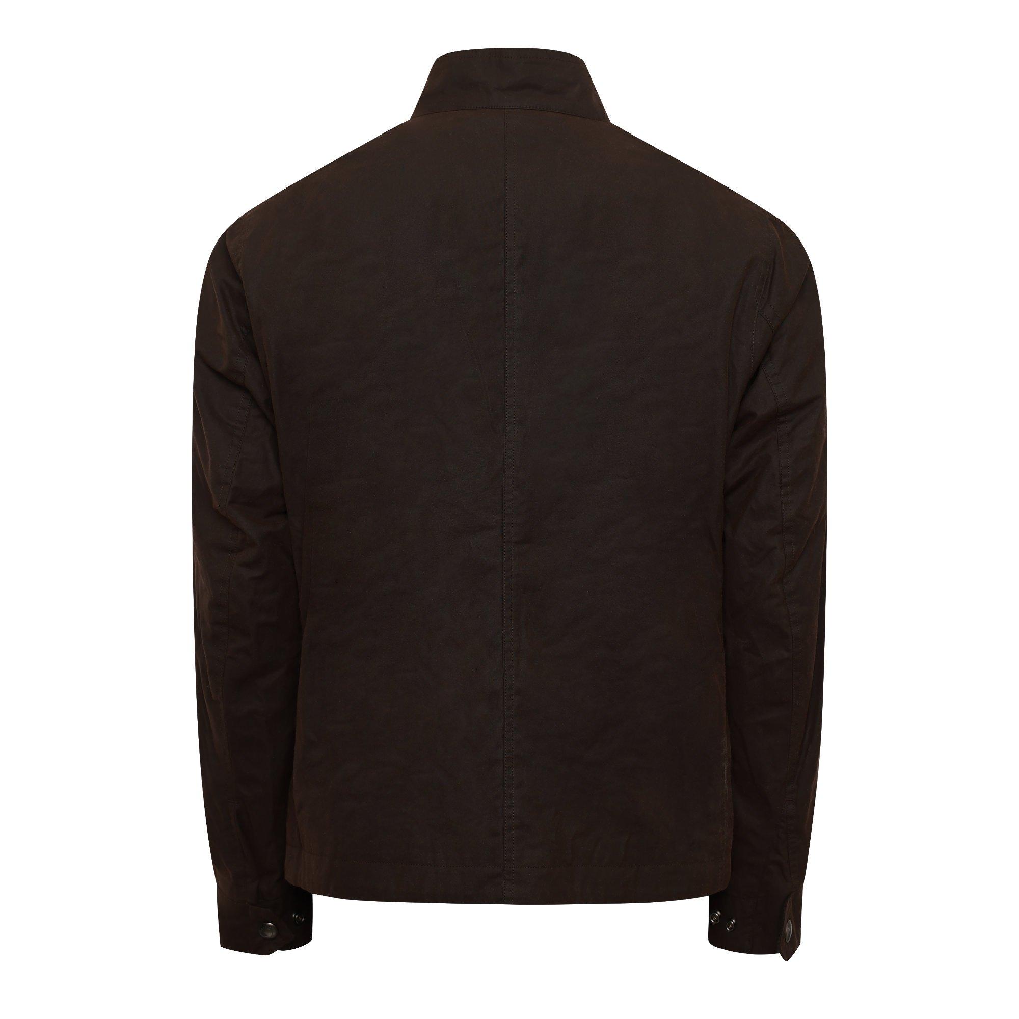 Dark Brown - Belstaff - Men's Beat Waxed Jacket - 2