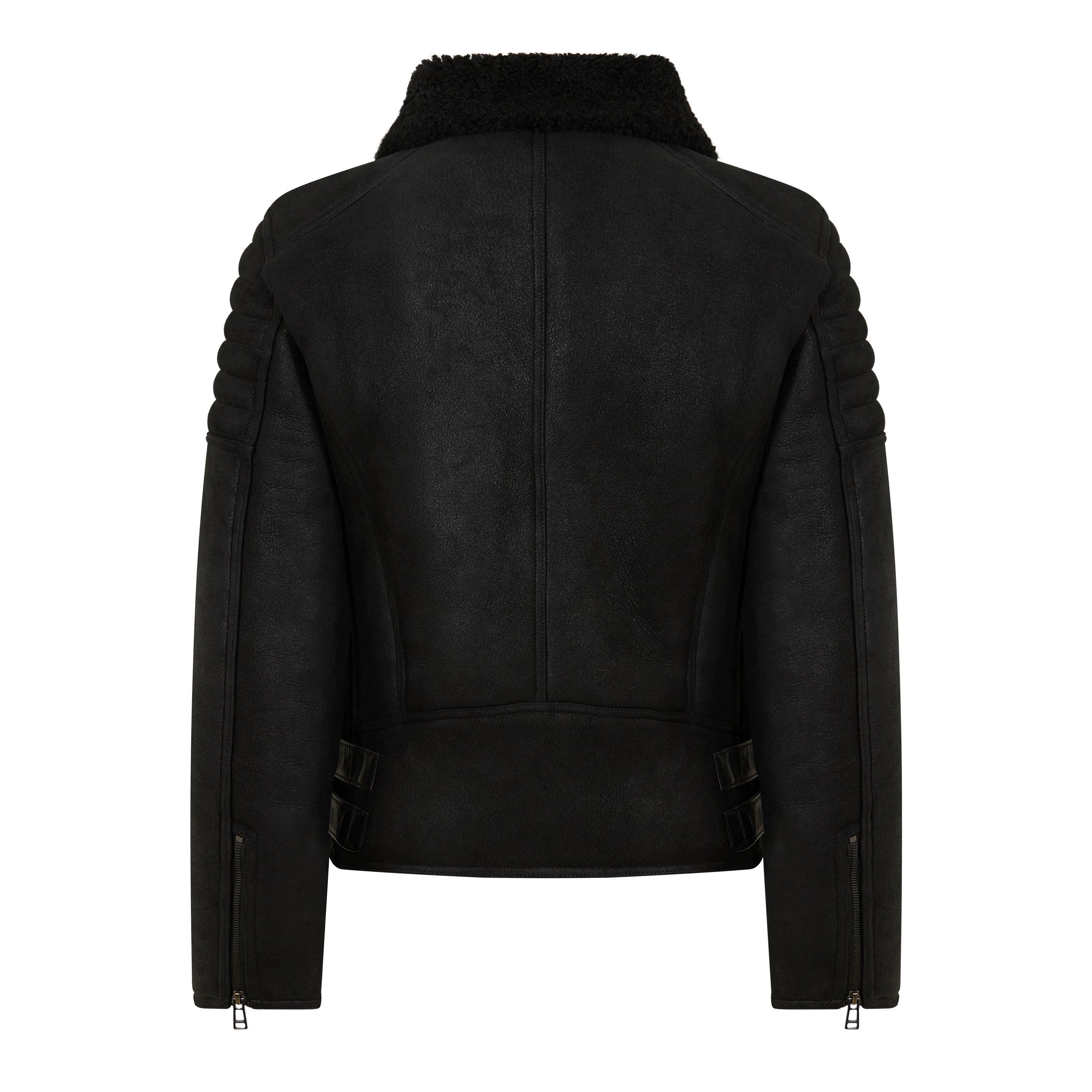 Crna - Belstaff - Men's Fraser Leather Jacket - 2