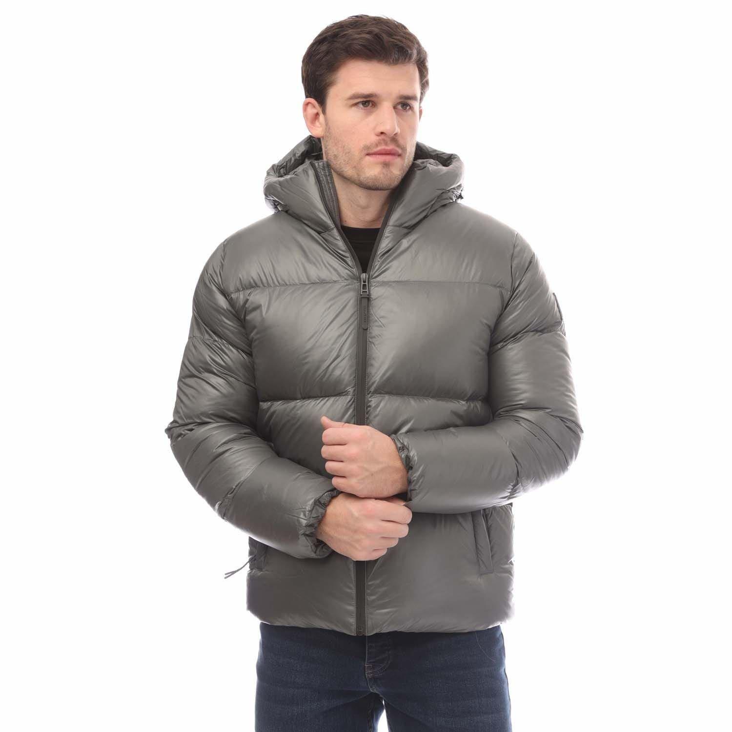Gunmetal - Belstaff - Men's Resolve Medium Puffer Jacket - 3