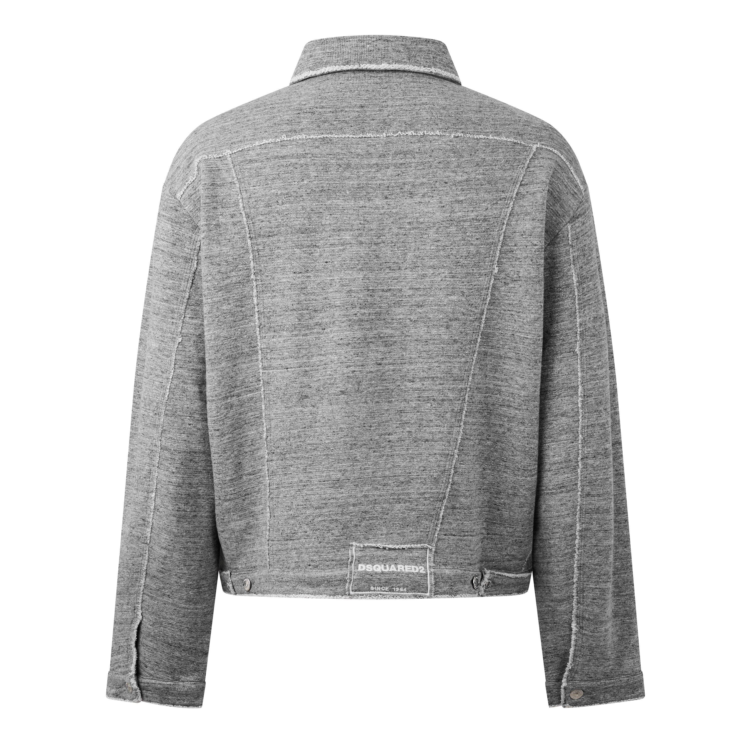 Grey Melange - DSquared2 - DSQ Flc Over Jean Jk Sn63 - 2
