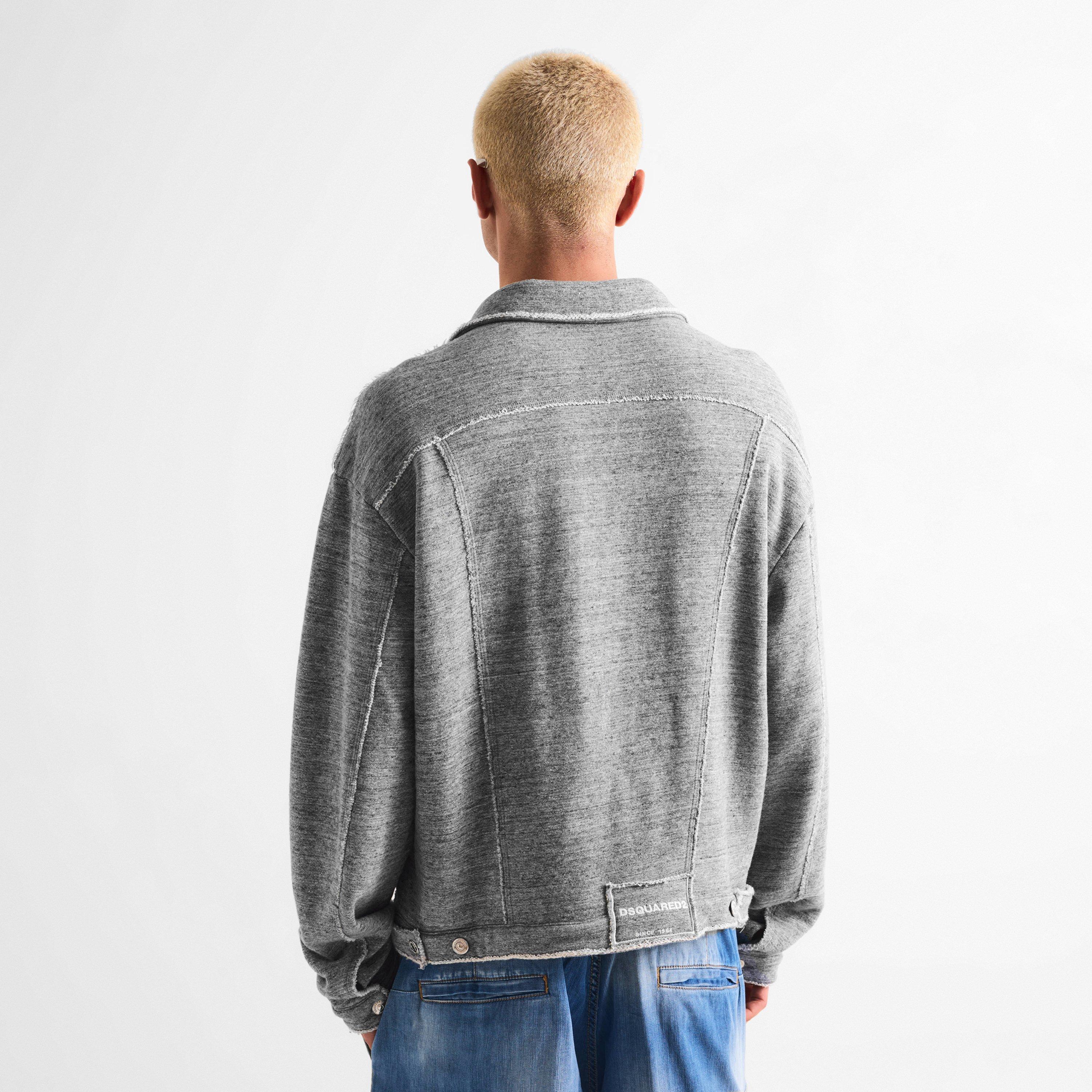 Grey Melange - DSquared2 - DSQ Flc Over Jean Jk Sn63 - 4