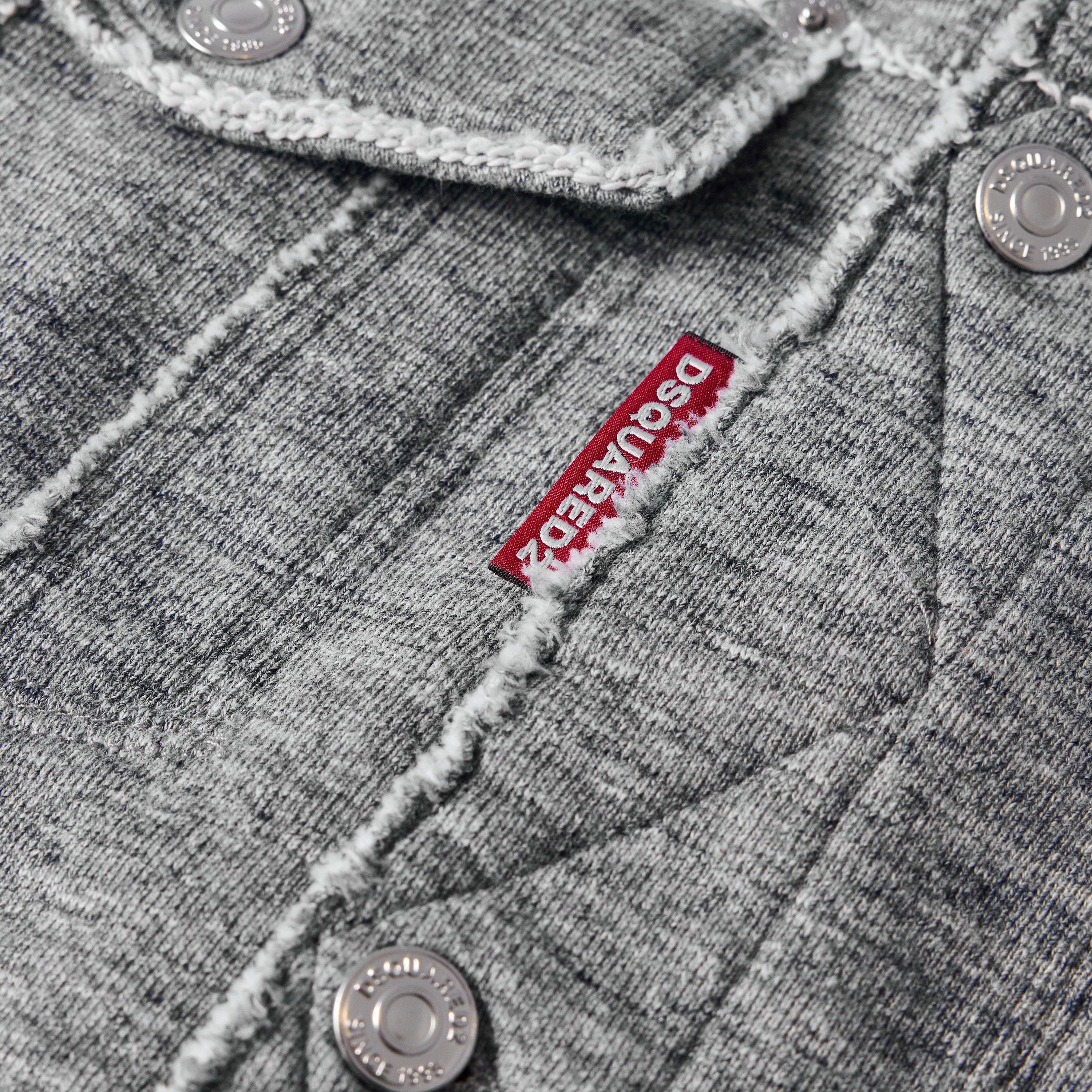 Grey Melange - DSquared2 - DSQ Flc Over Jean Jk Sn63 - 3